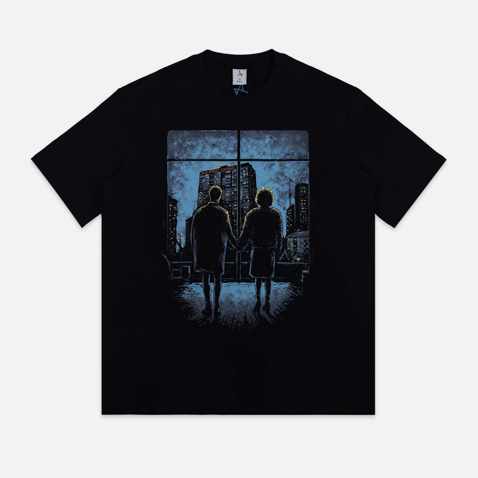 Футболка с принтом