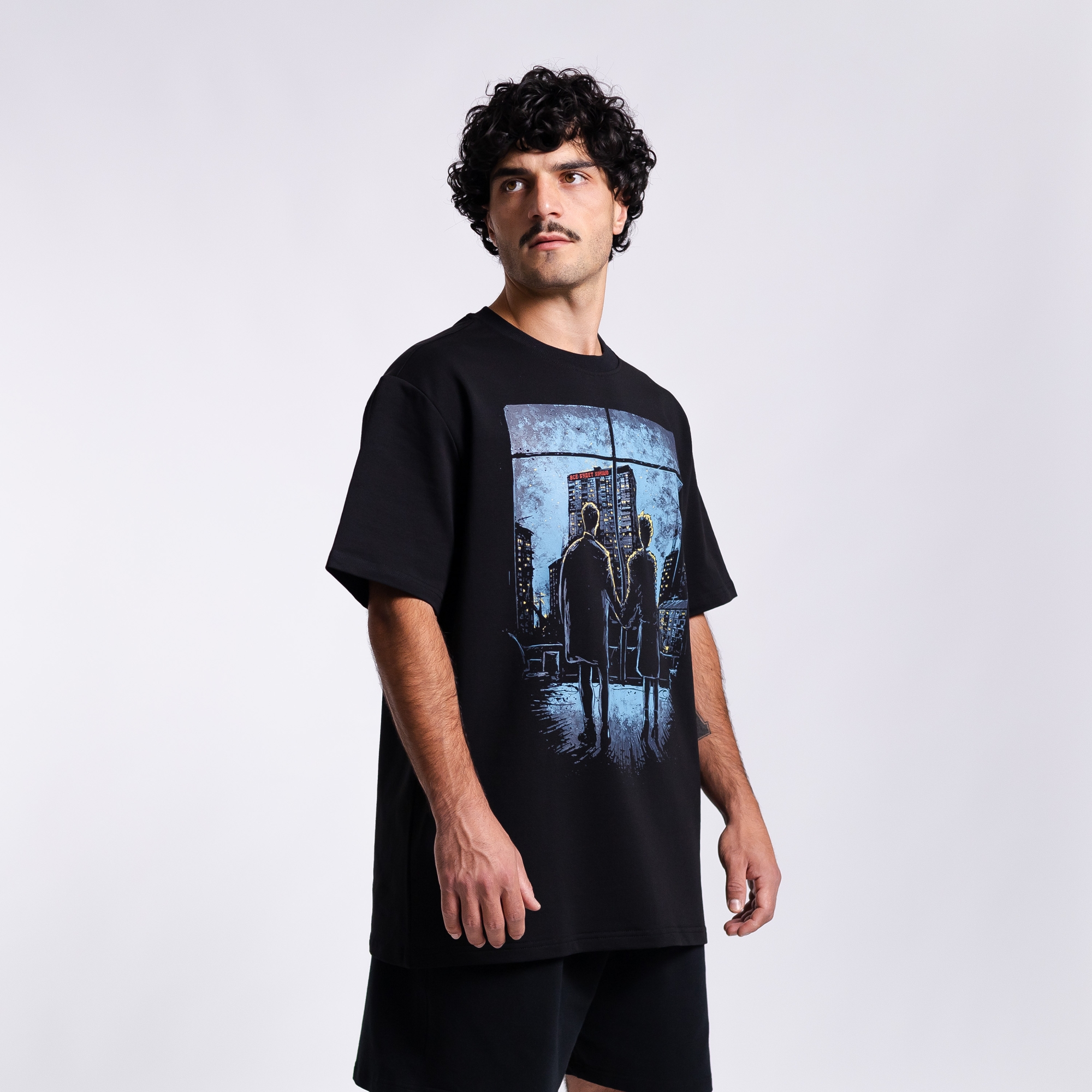 Футболка с принтом