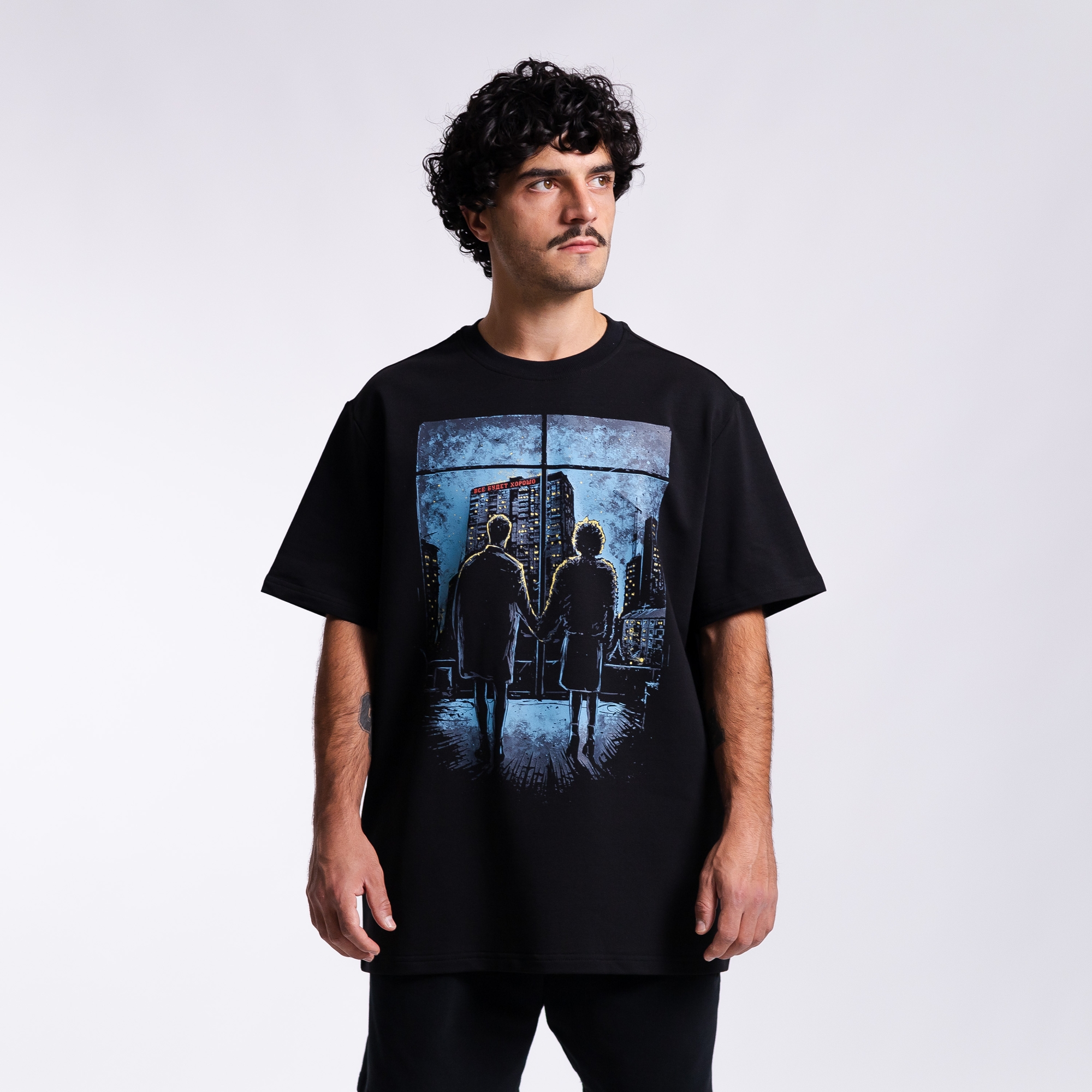 Футболка с принтом