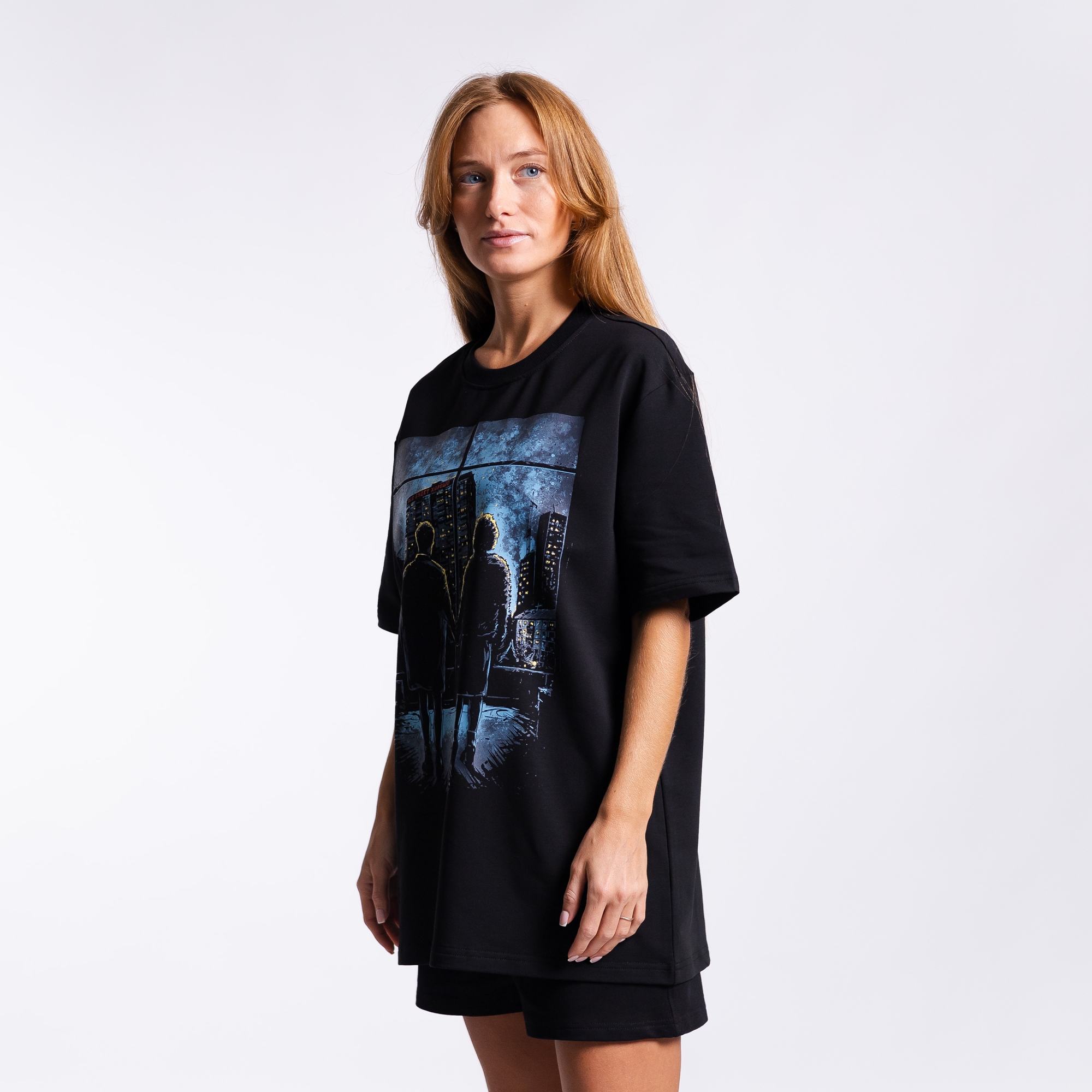 Футболка с принтом