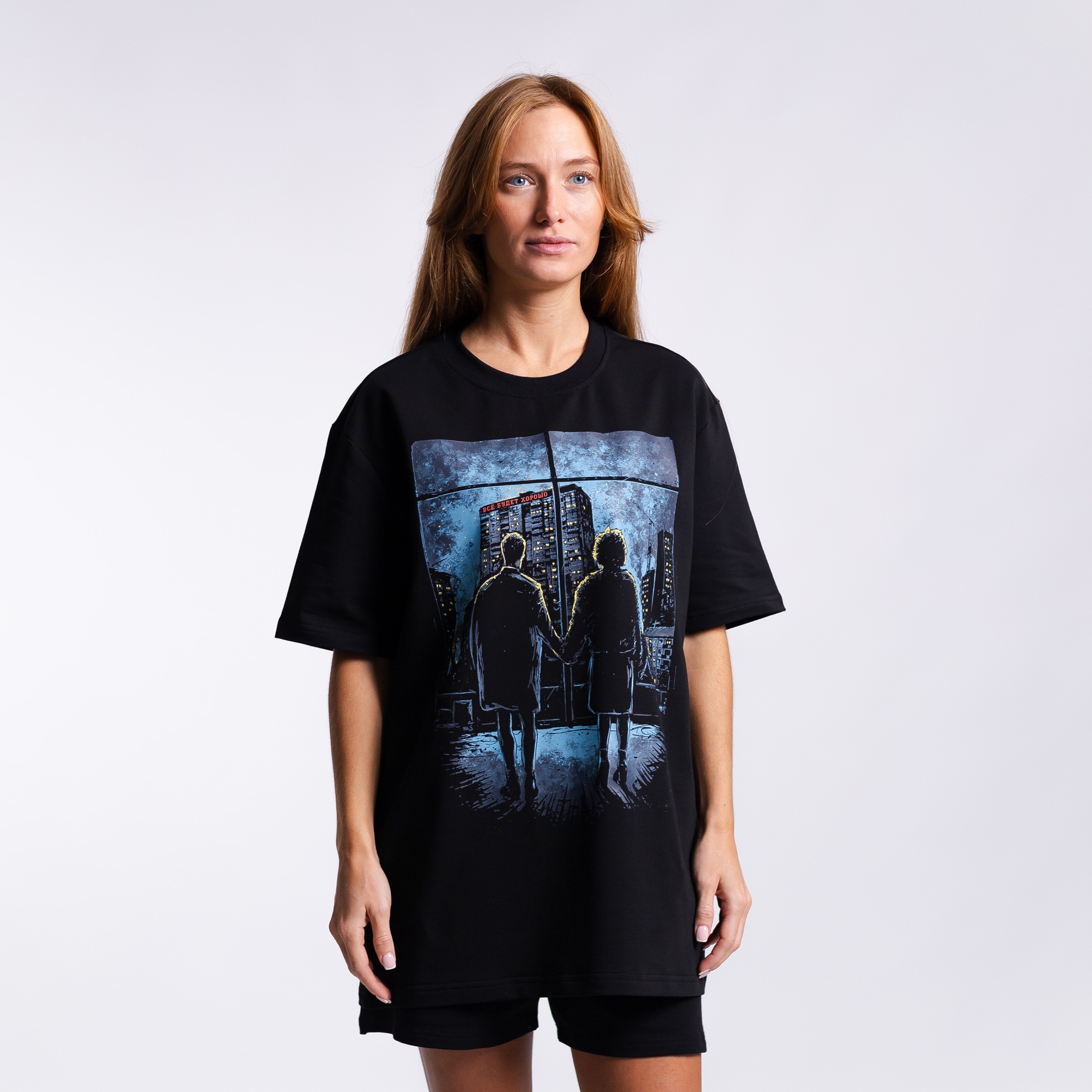 Футболка с принтом