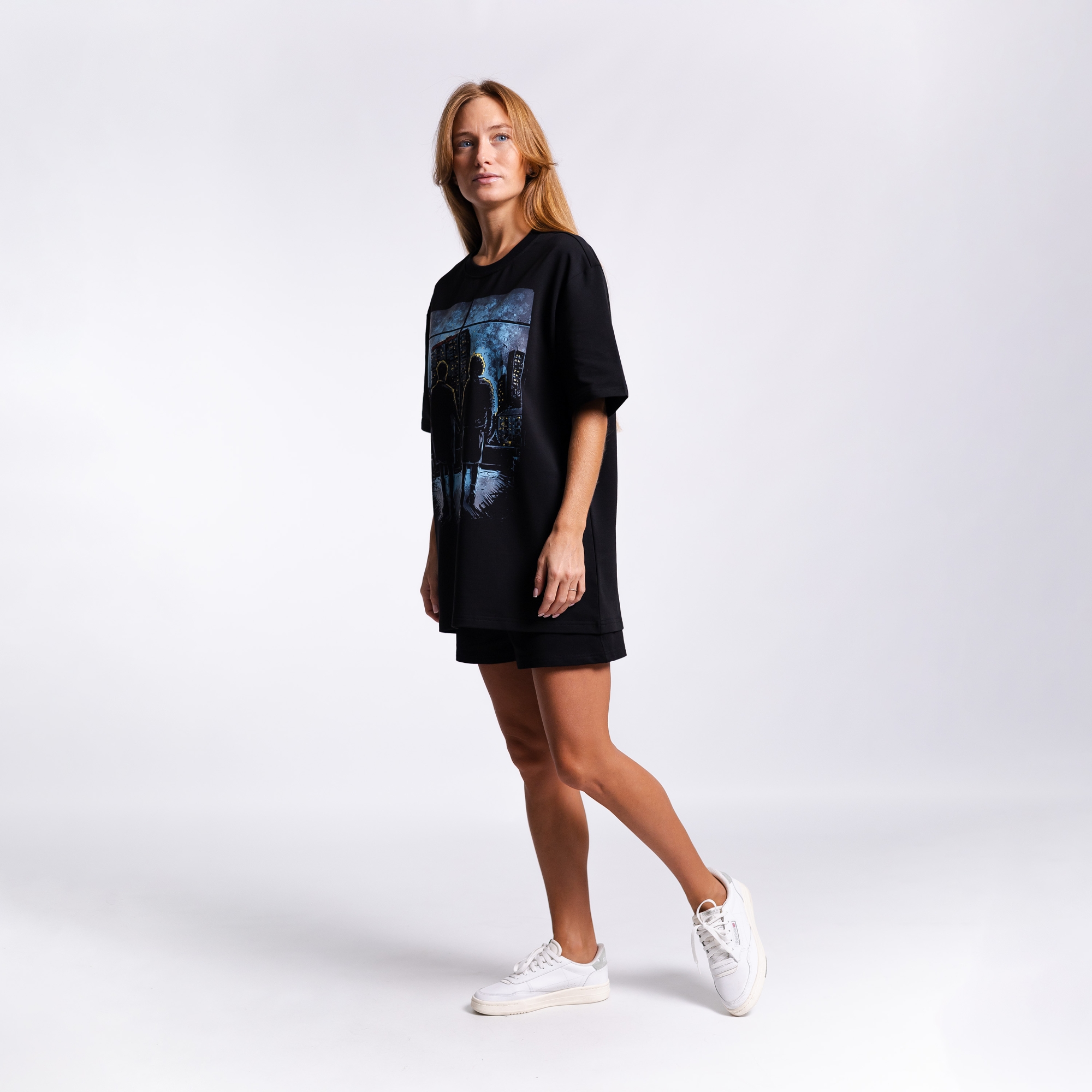 Футболка с принтом