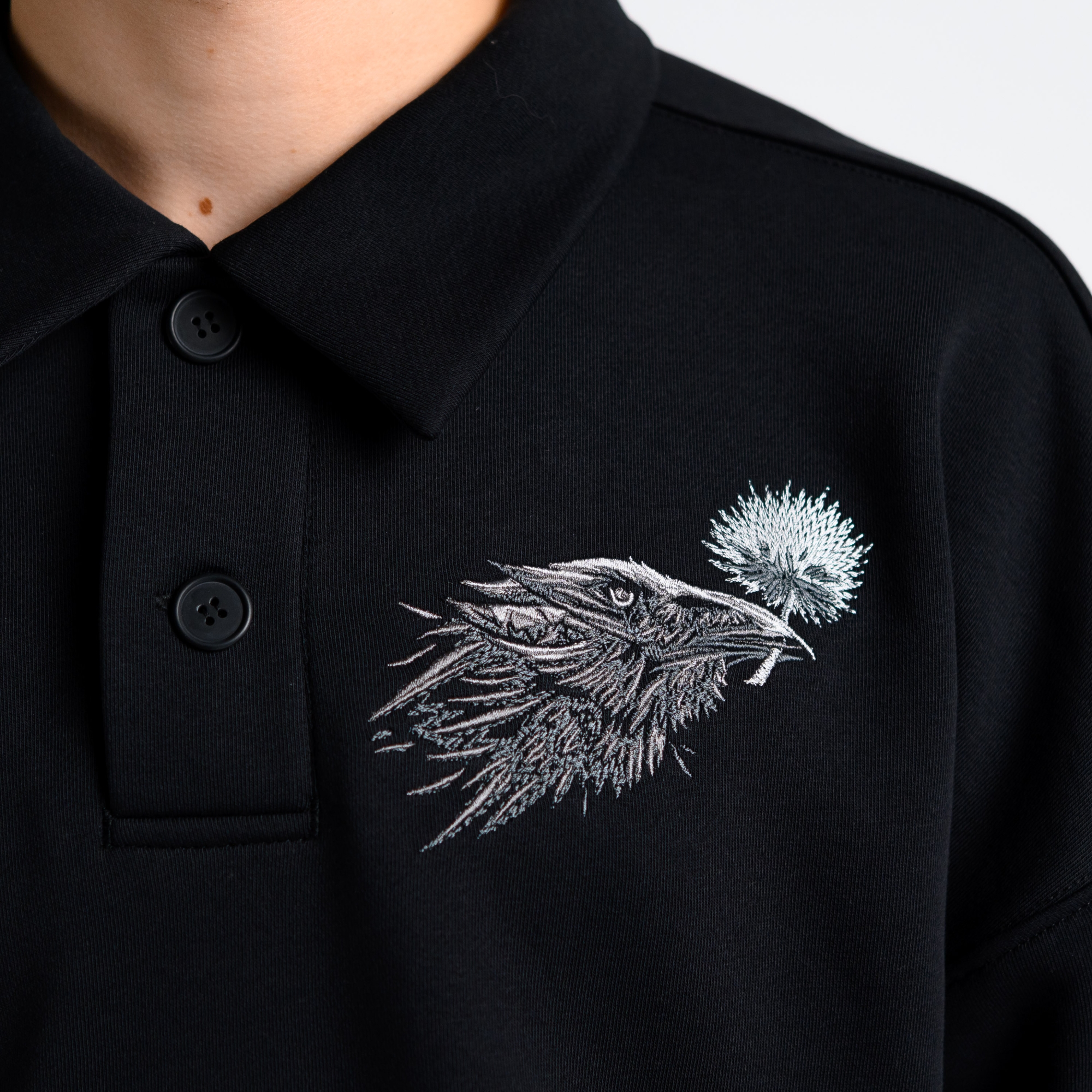 Cвитшот с воротом Птицеед