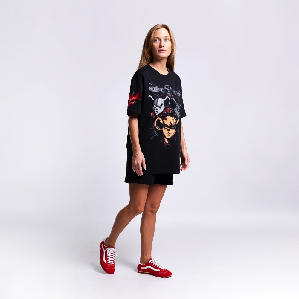 Футболка с принтом