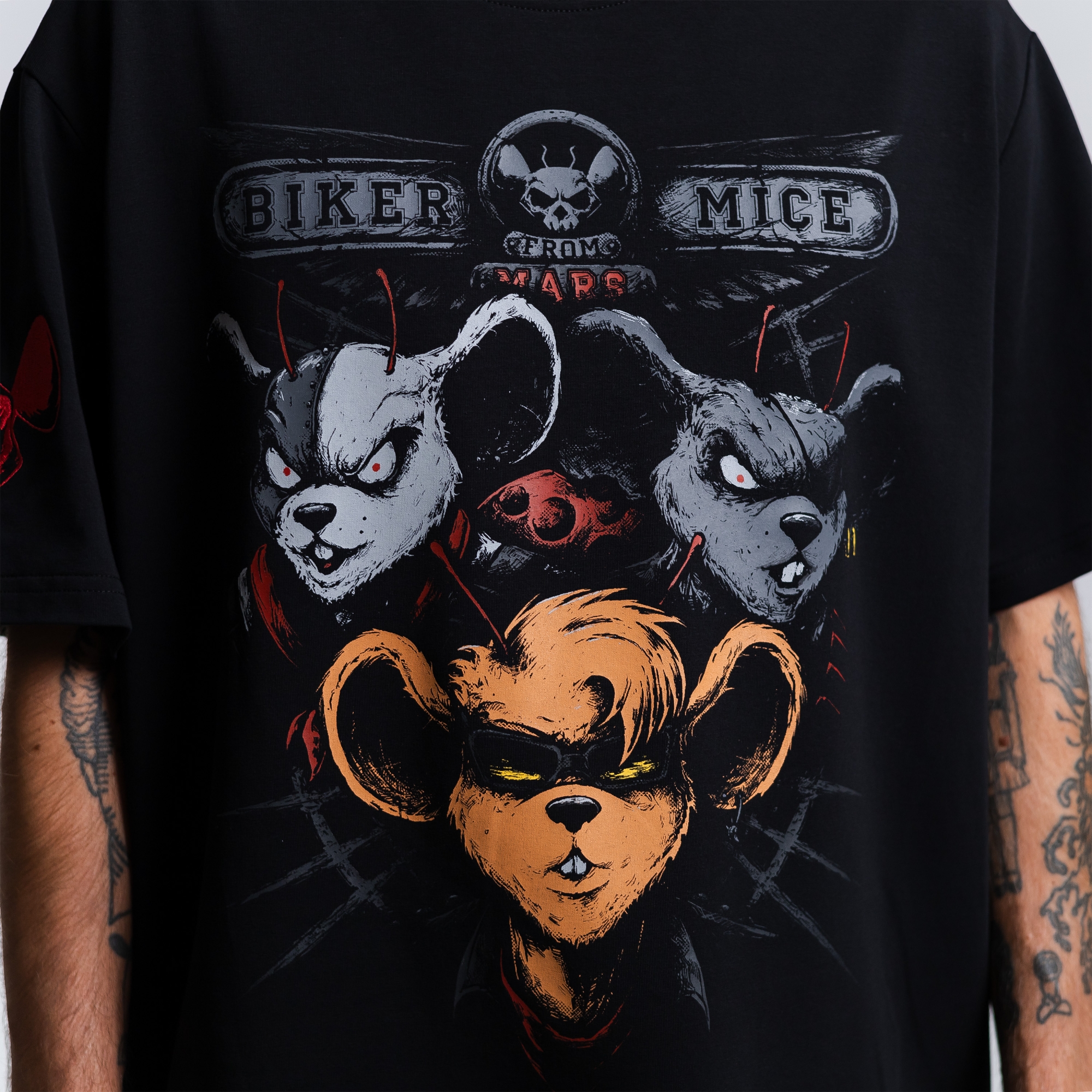 Футболка с принтом