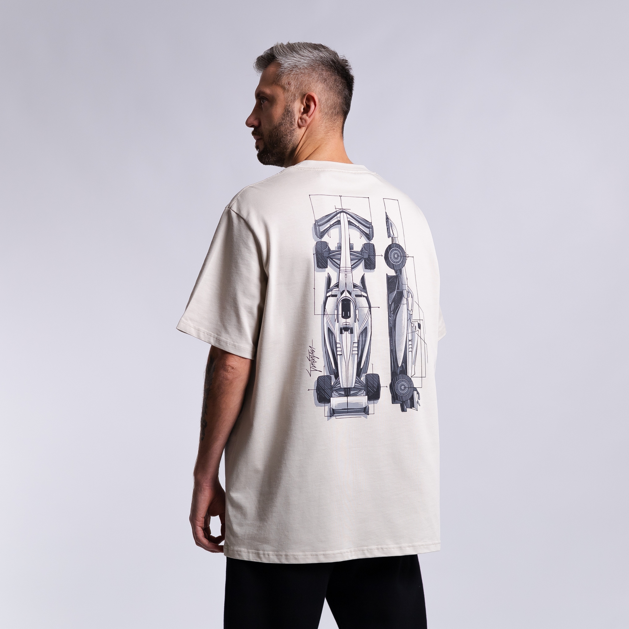 Футболка с принтом