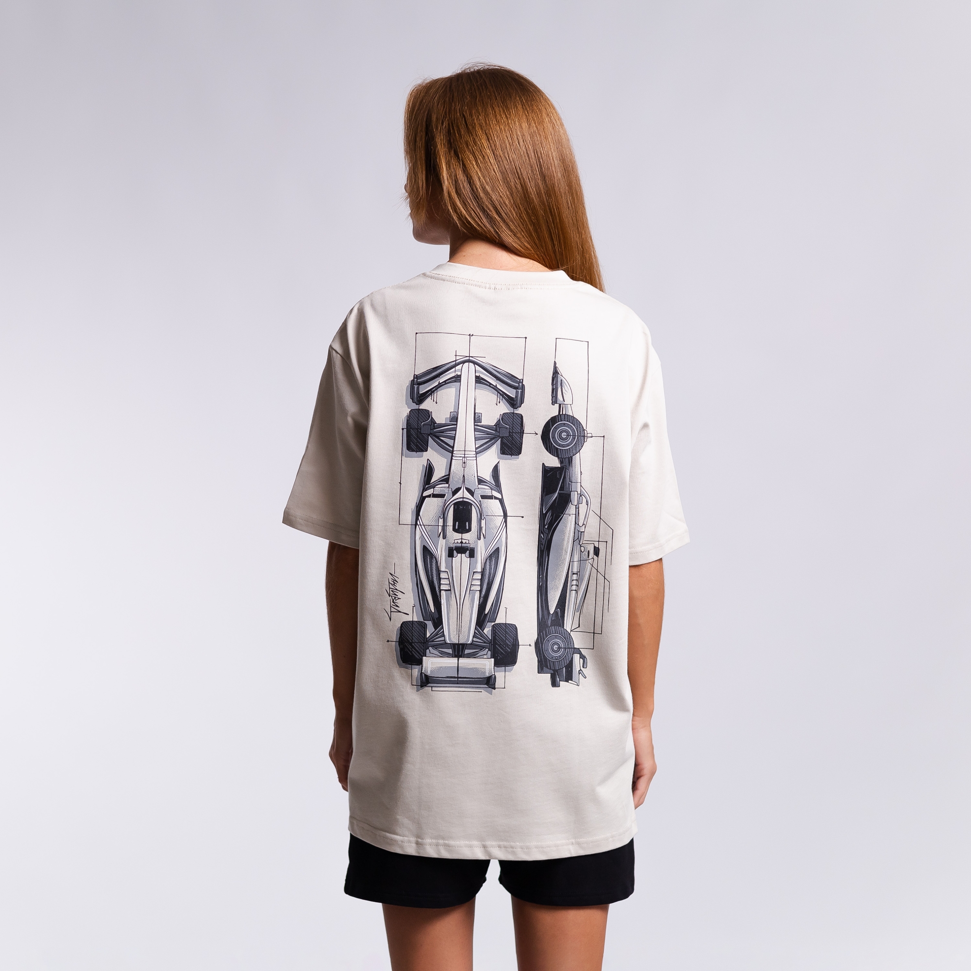 Футболка с принтом