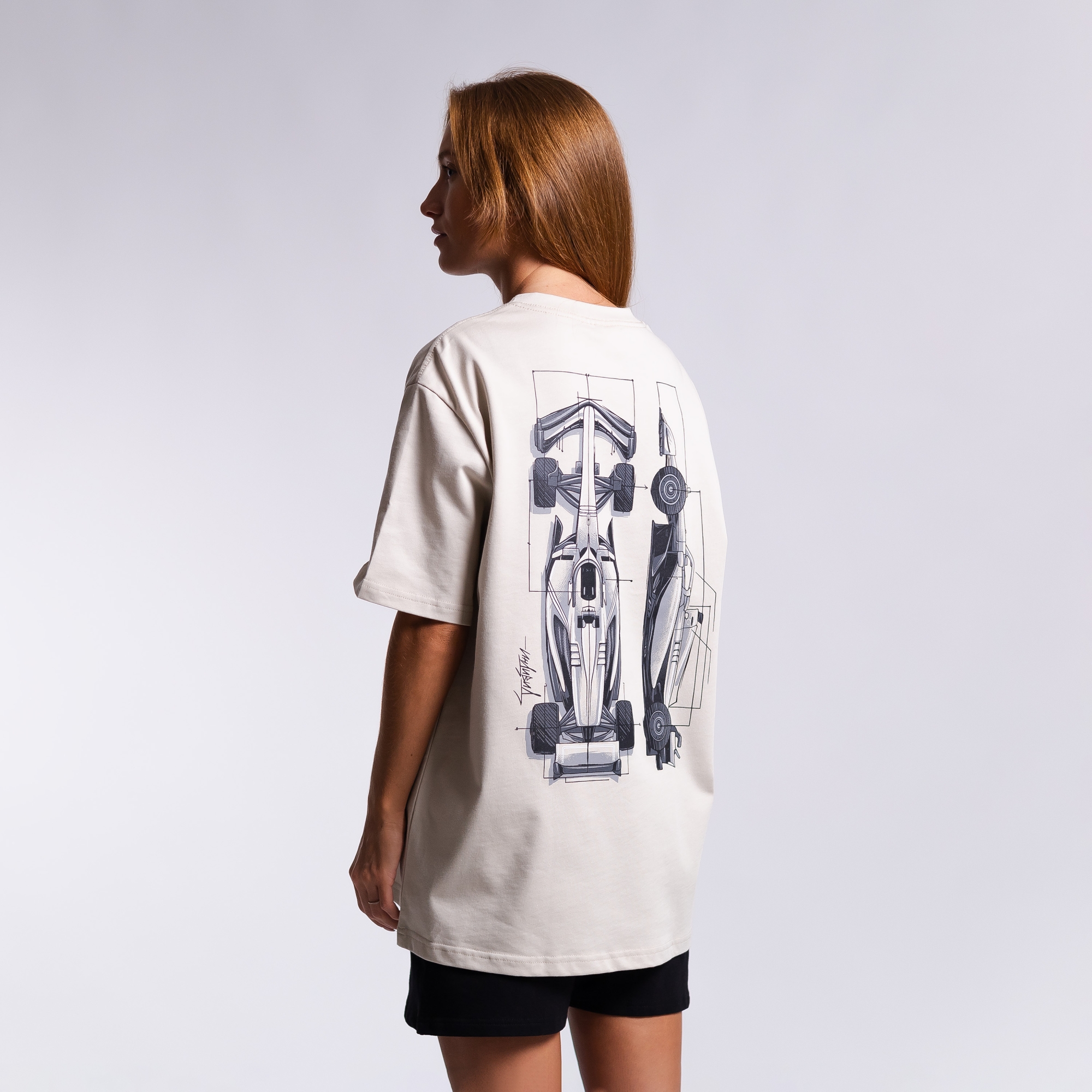 Футболка с принтом