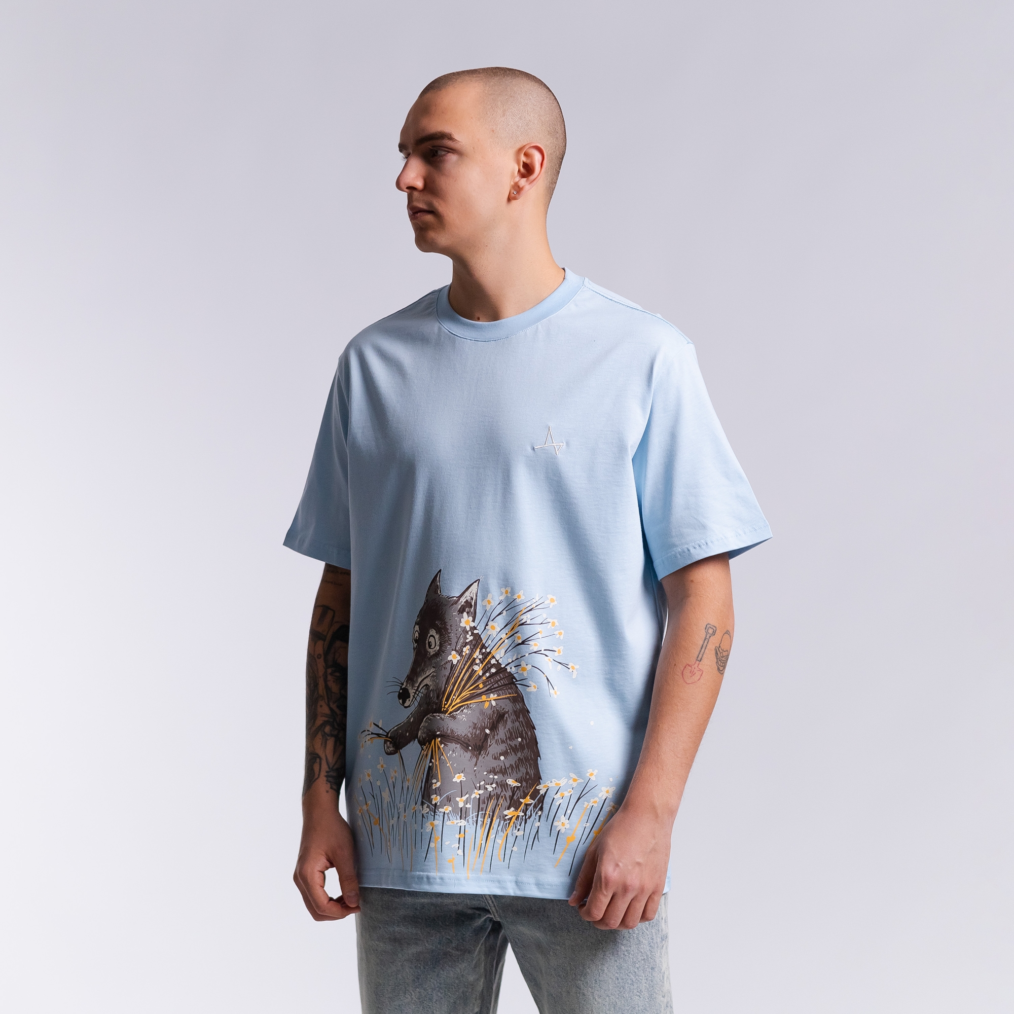 Футболка c принтом