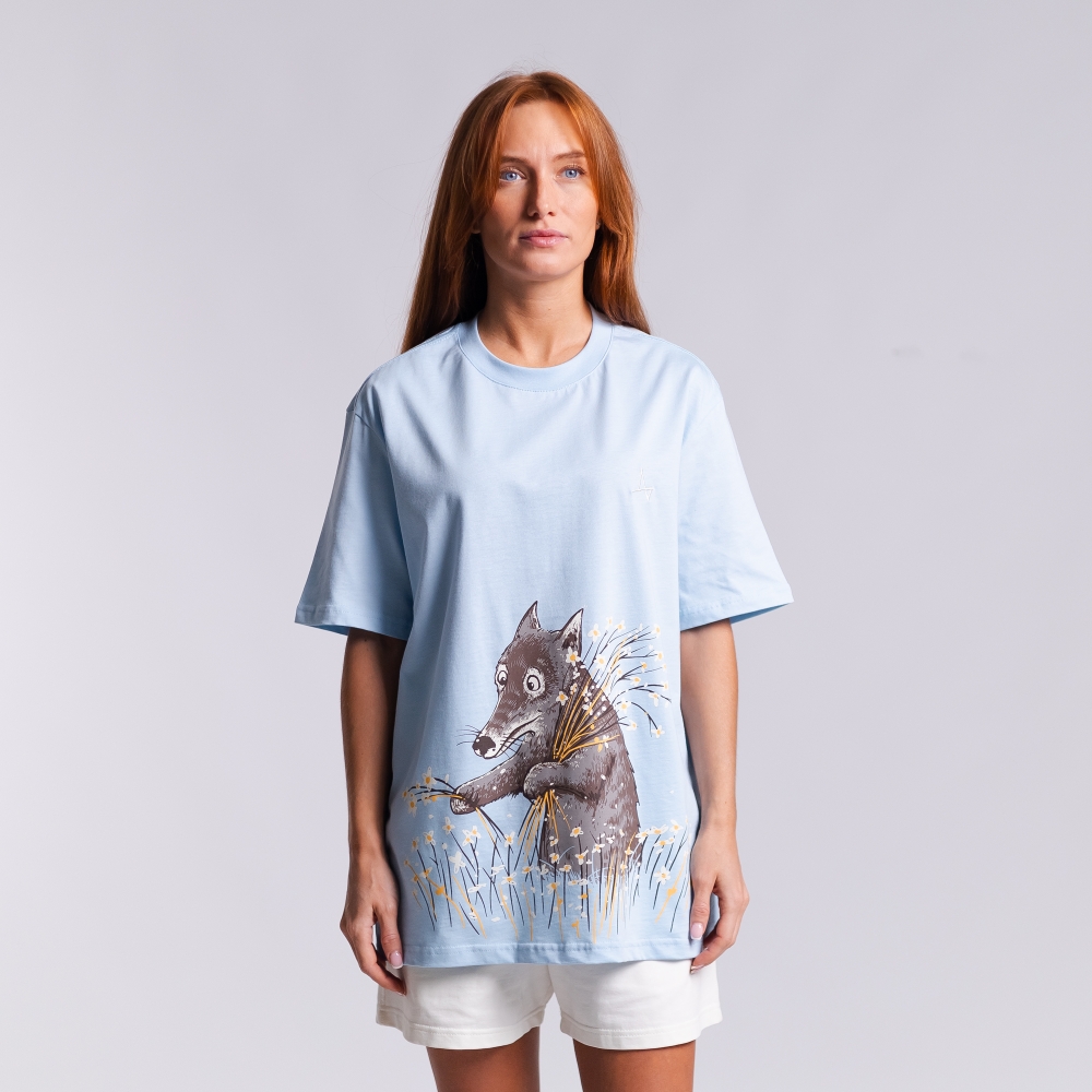 Футболка c принтом