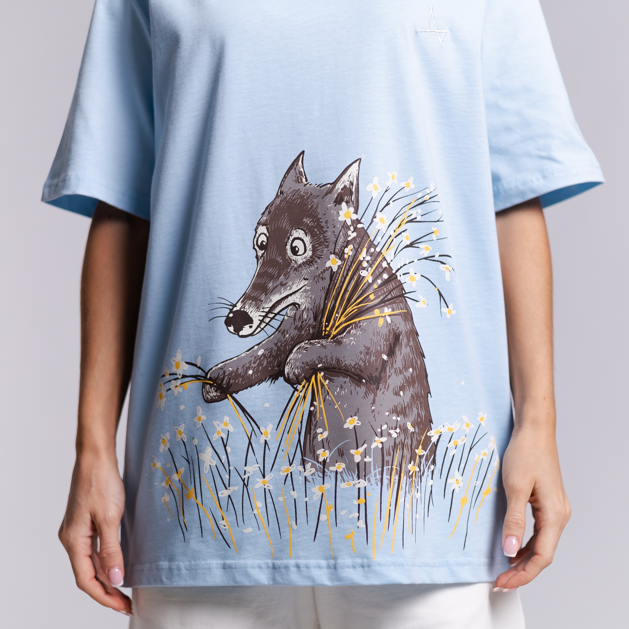 Футболка c принтом