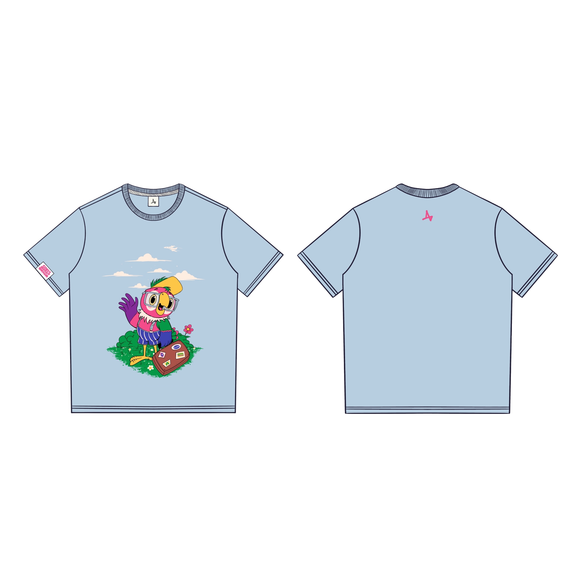 Футболка Попугай Кеша