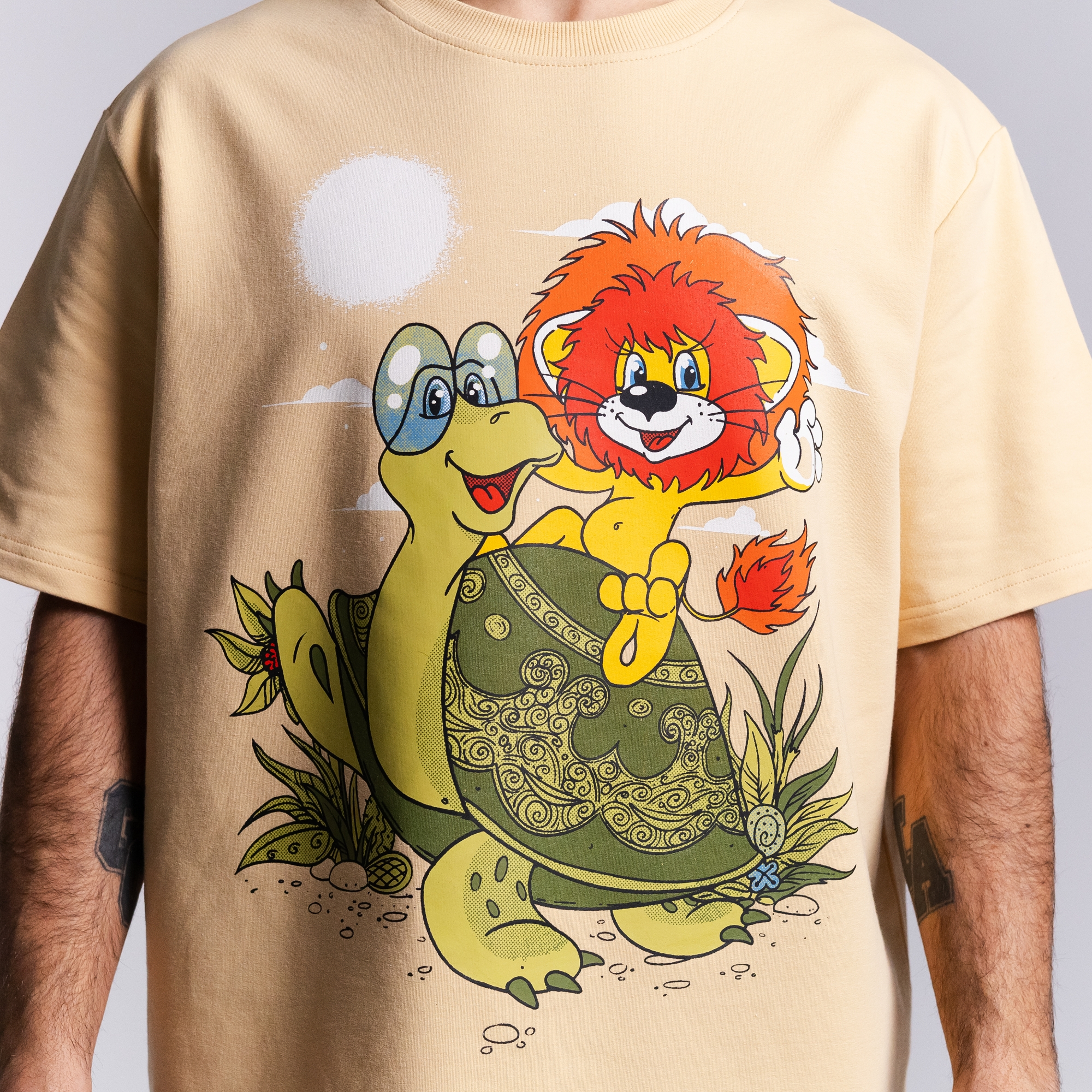 Футболка Львёнок и Черепаха