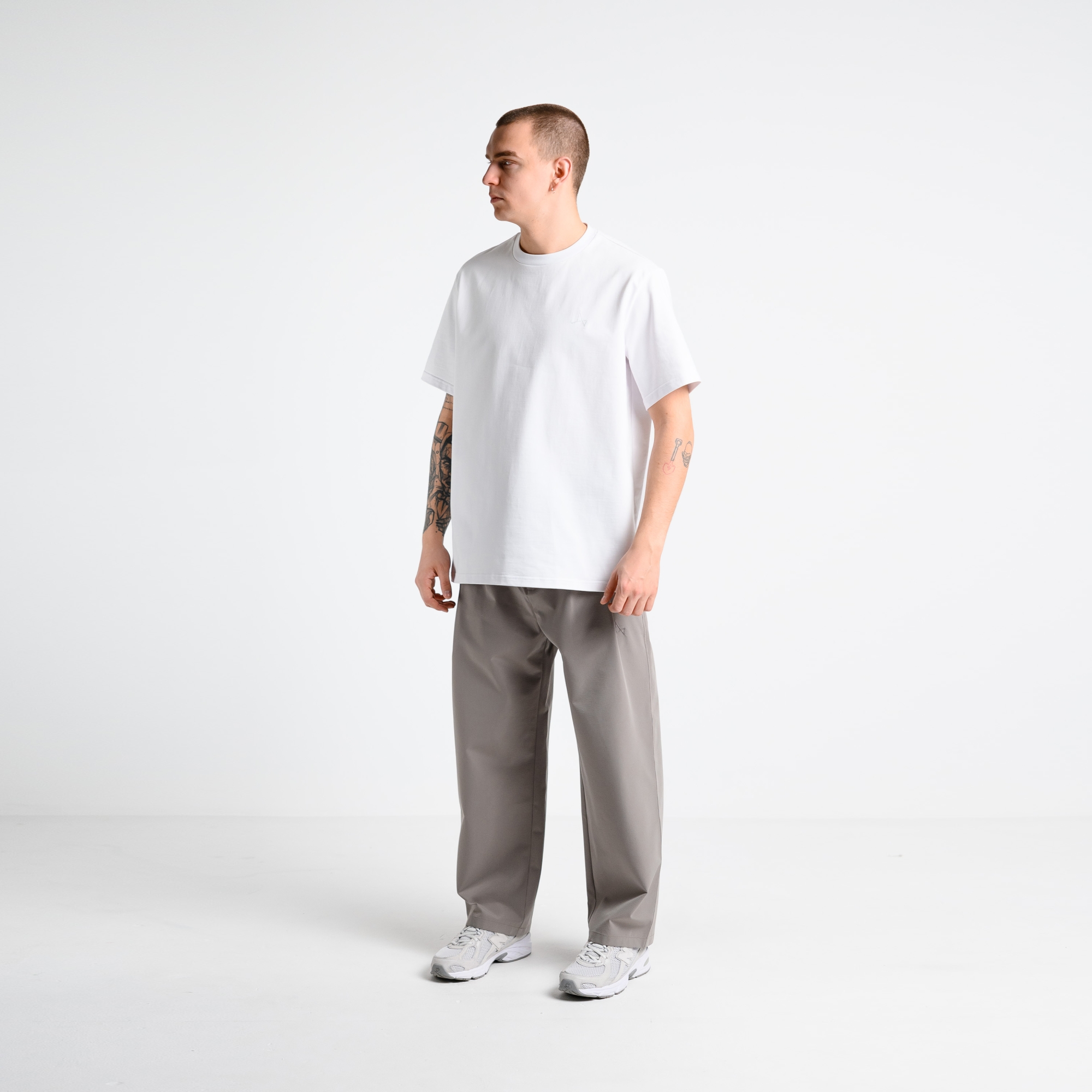 Брюки широкие