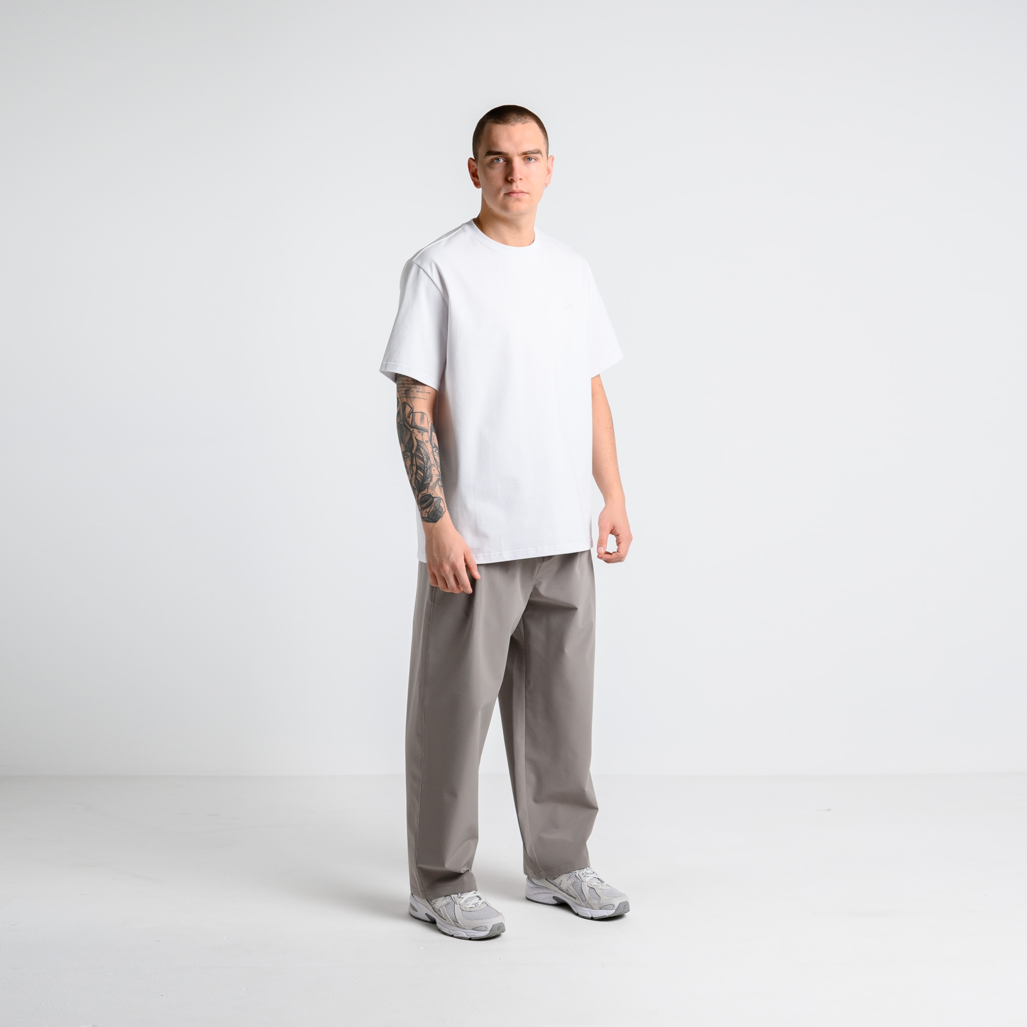 Брюки широкие