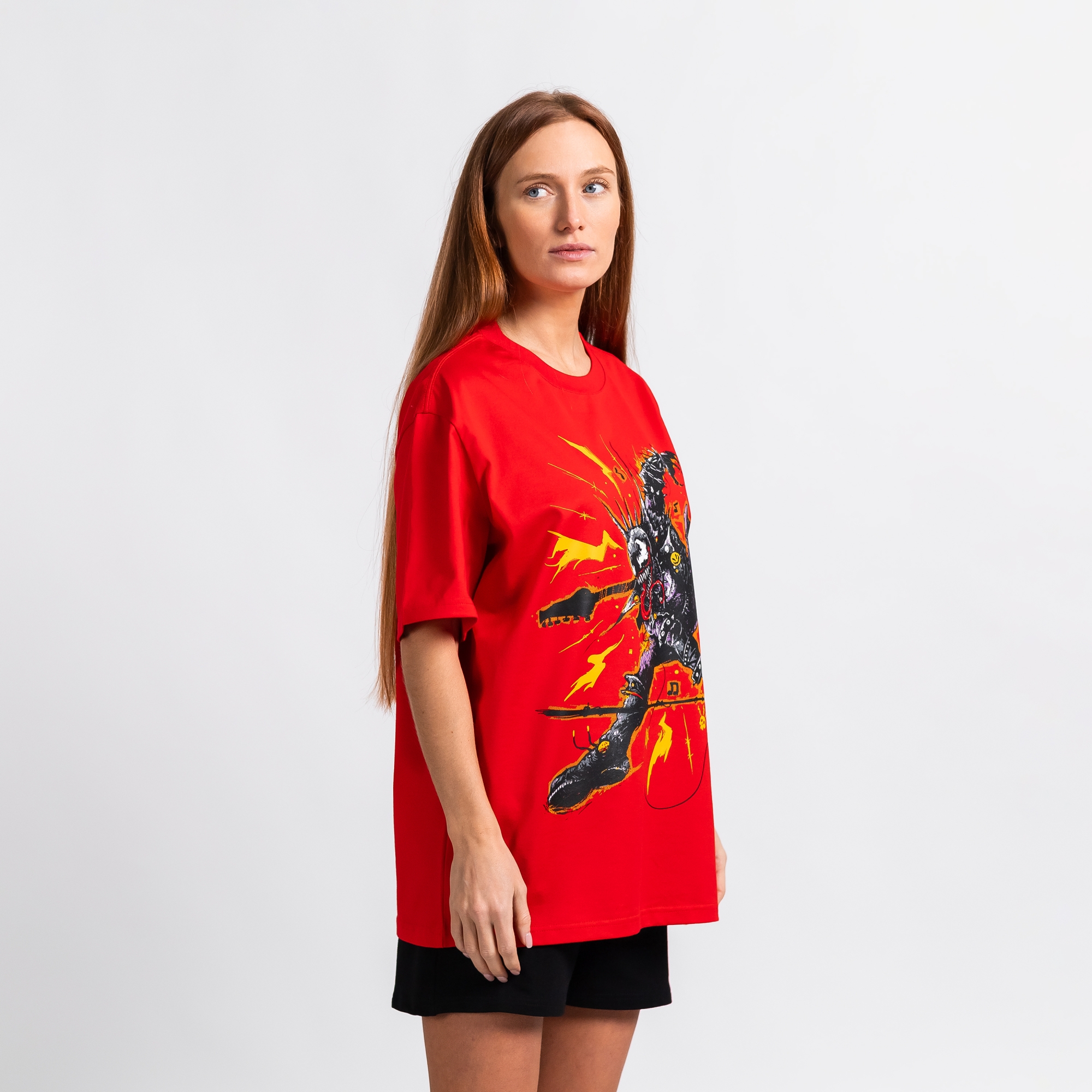 Футболка с принтом