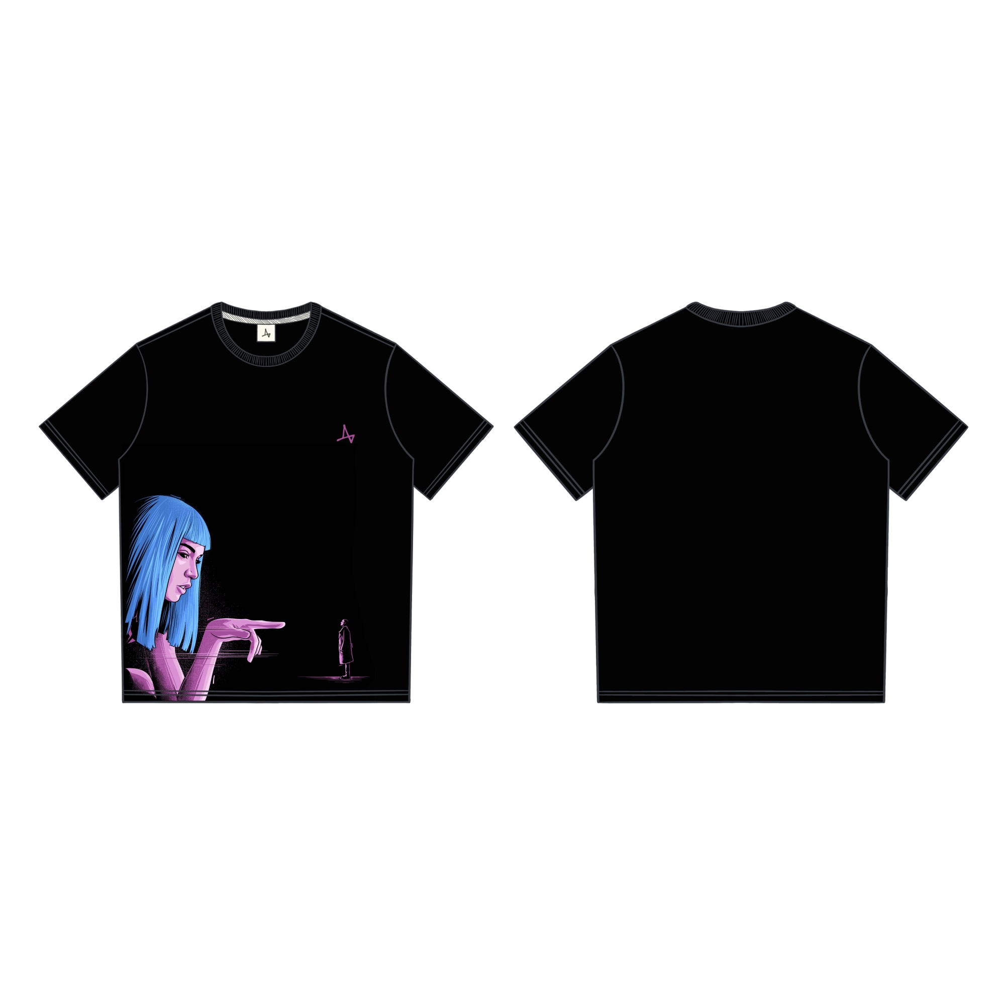 Футболка с принтом