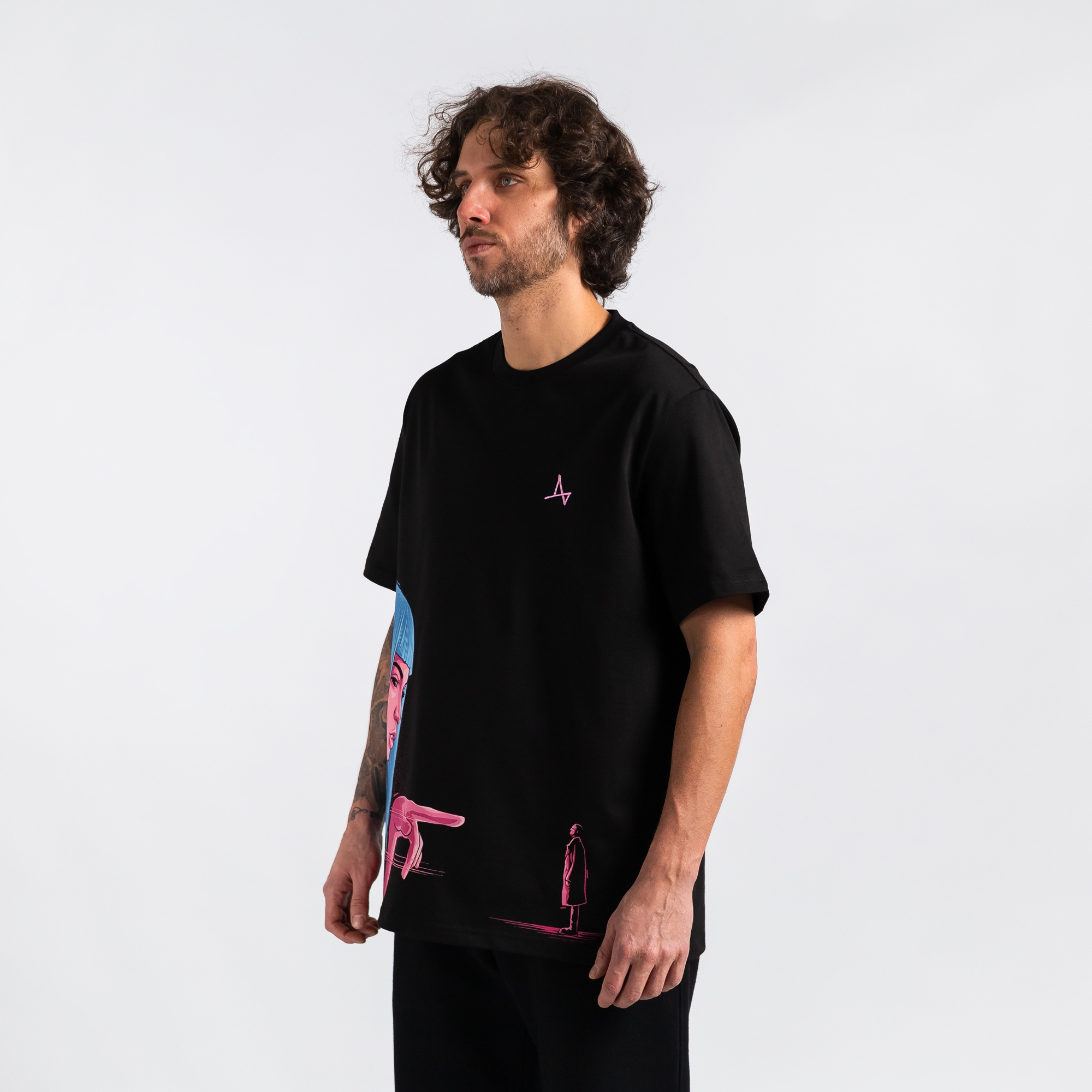 Футболка с принтом