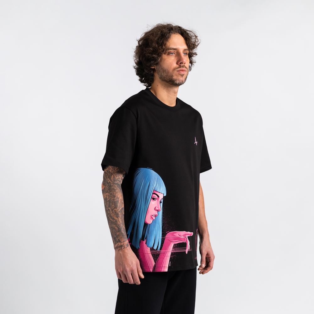 Футболка с принтом