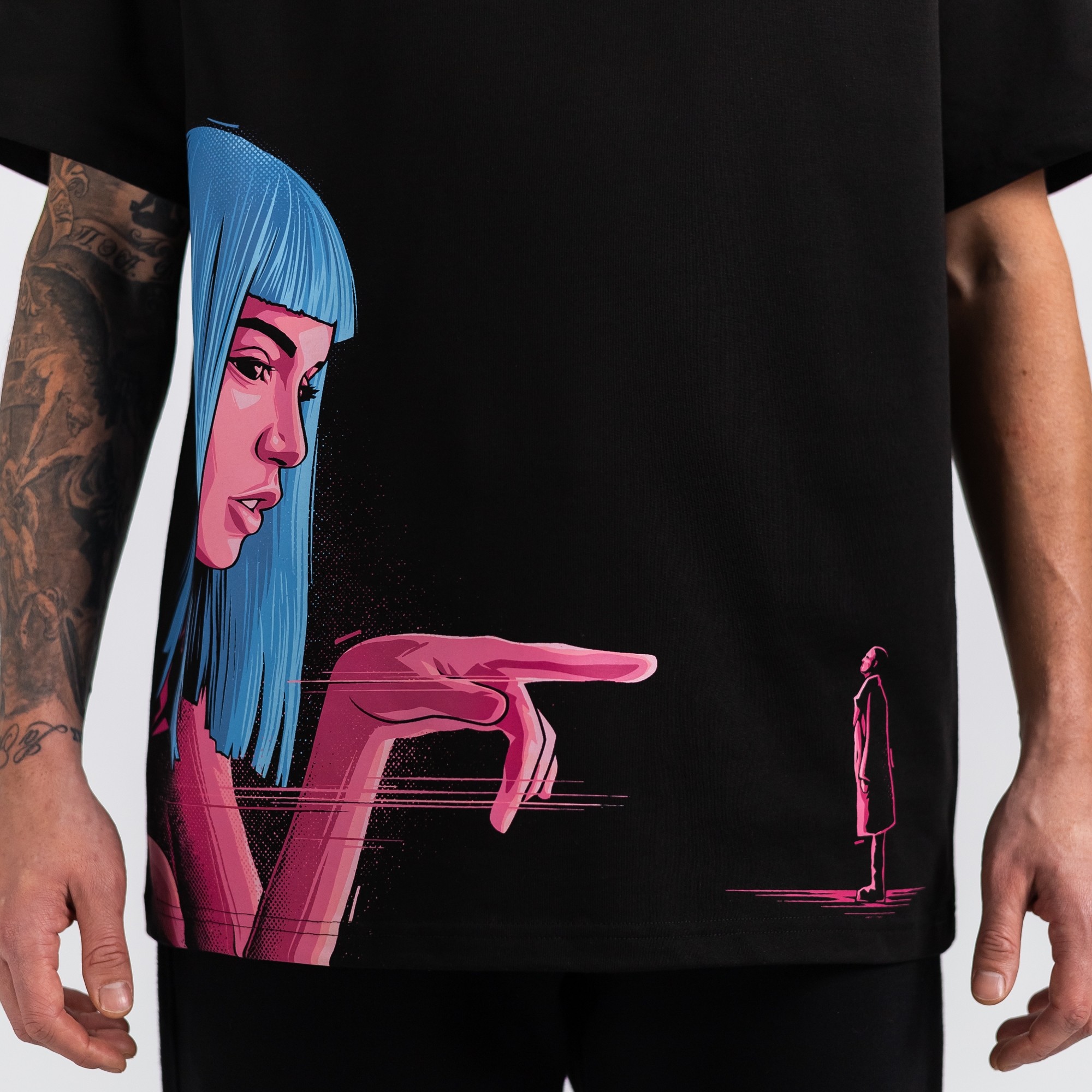 Футболка с принтом