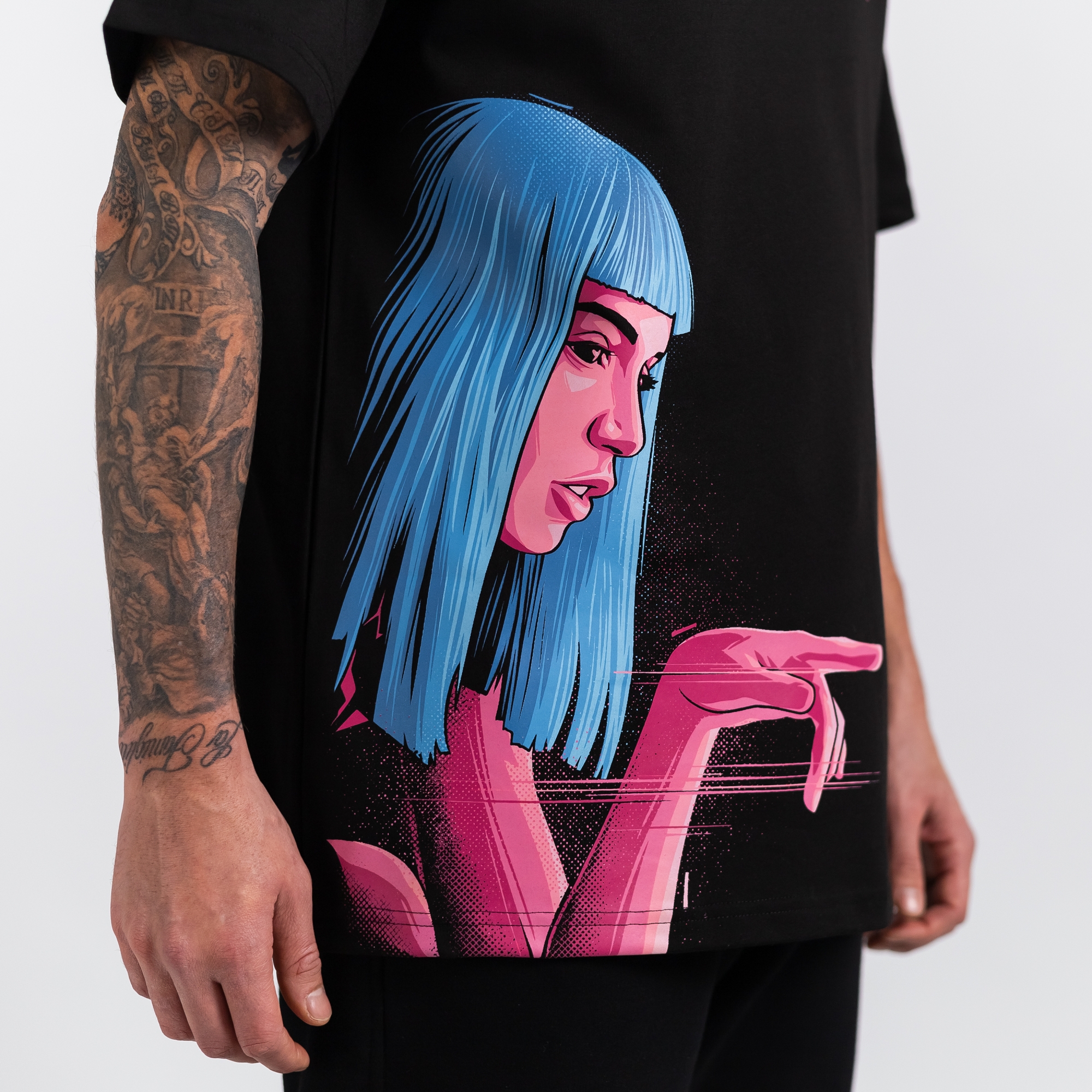 Футболка с принтом