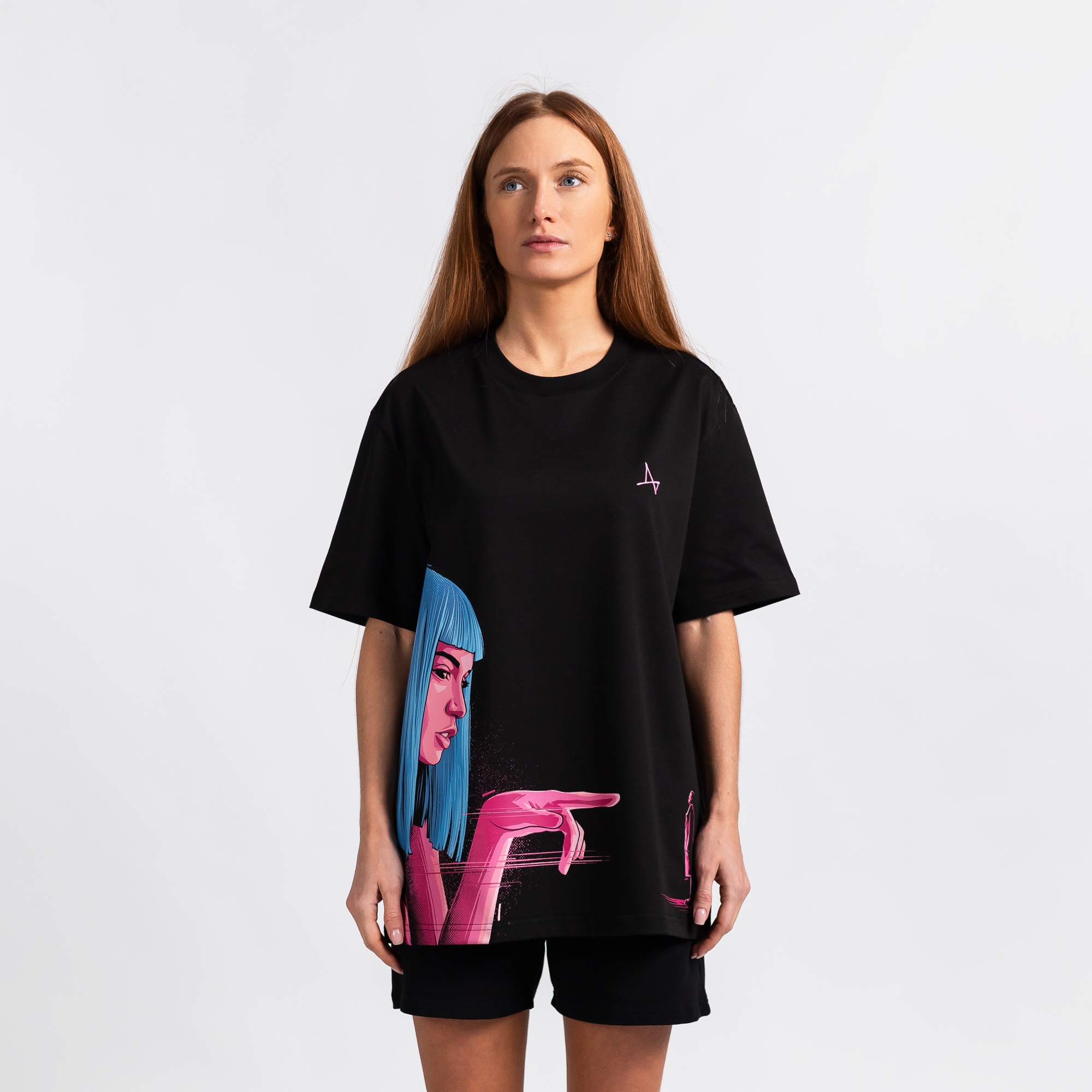 Футболка с принтом