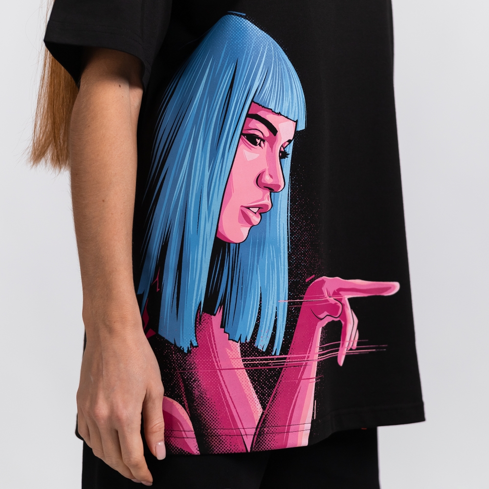 Футболка с принтом