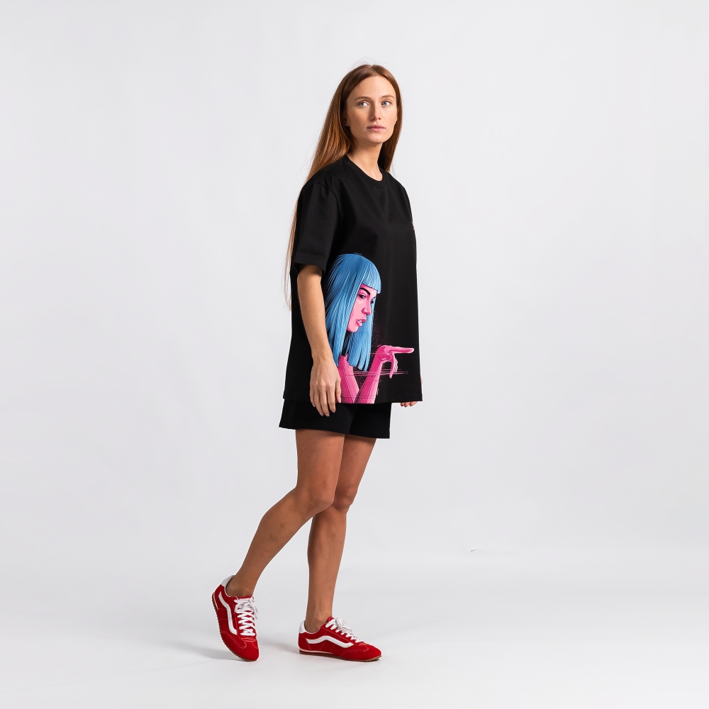 Футболка с принтом