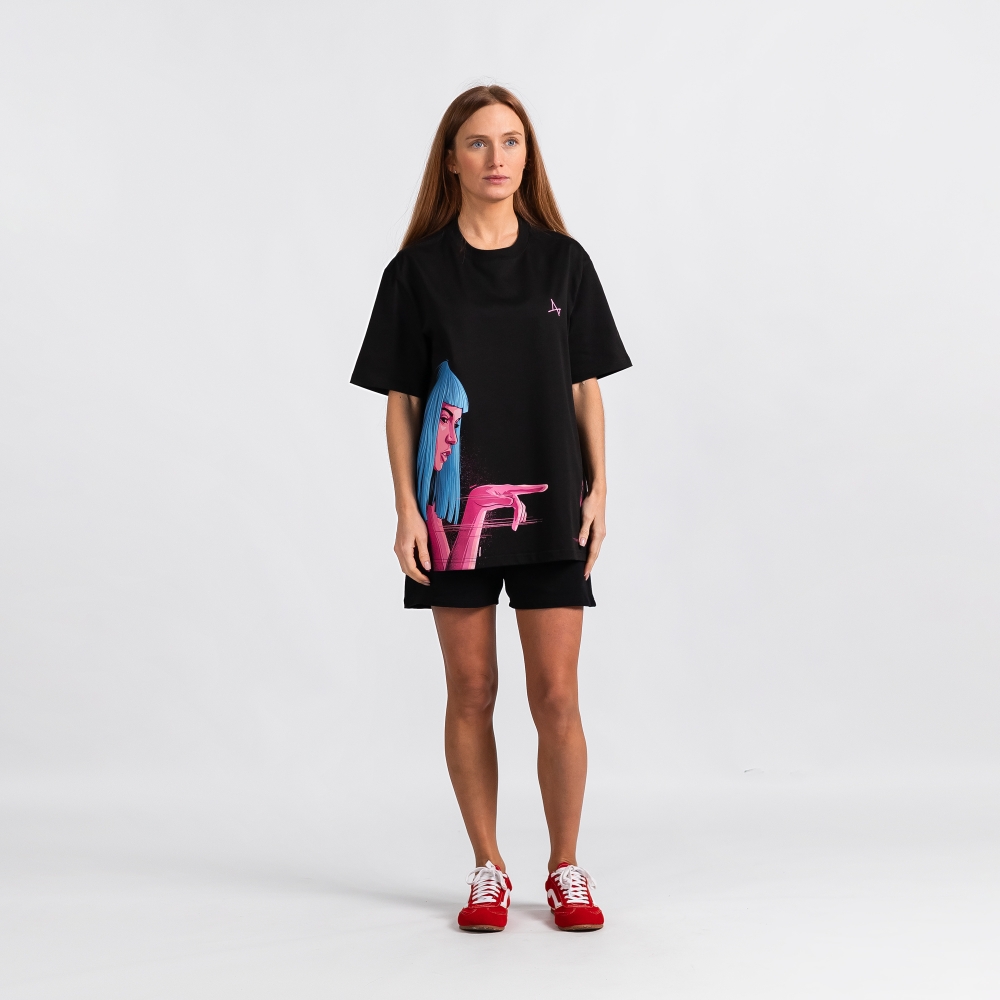 Футболка с принтом