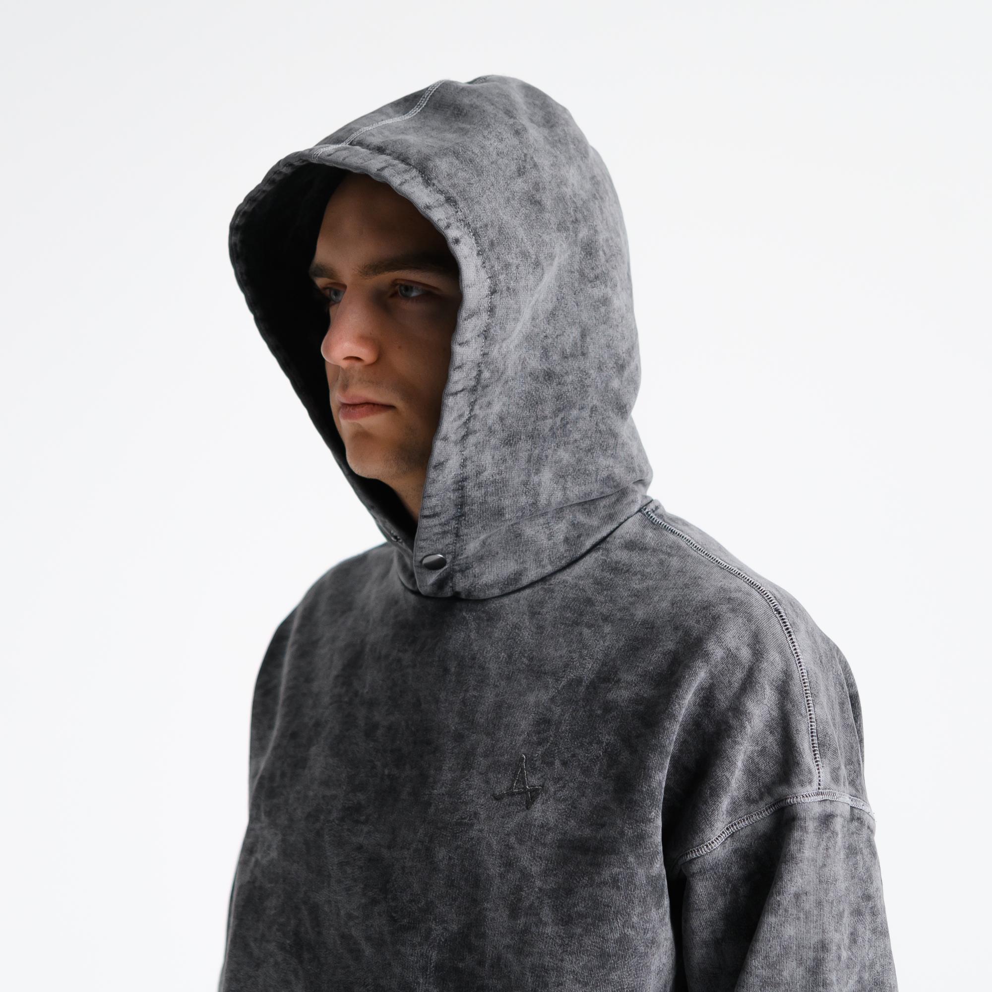 Худи Garment Dye