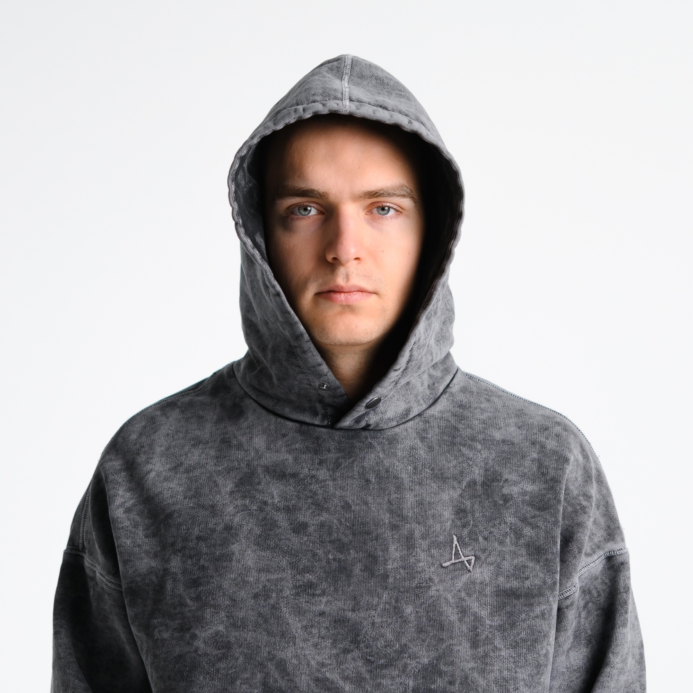 Худи Garment Dye
