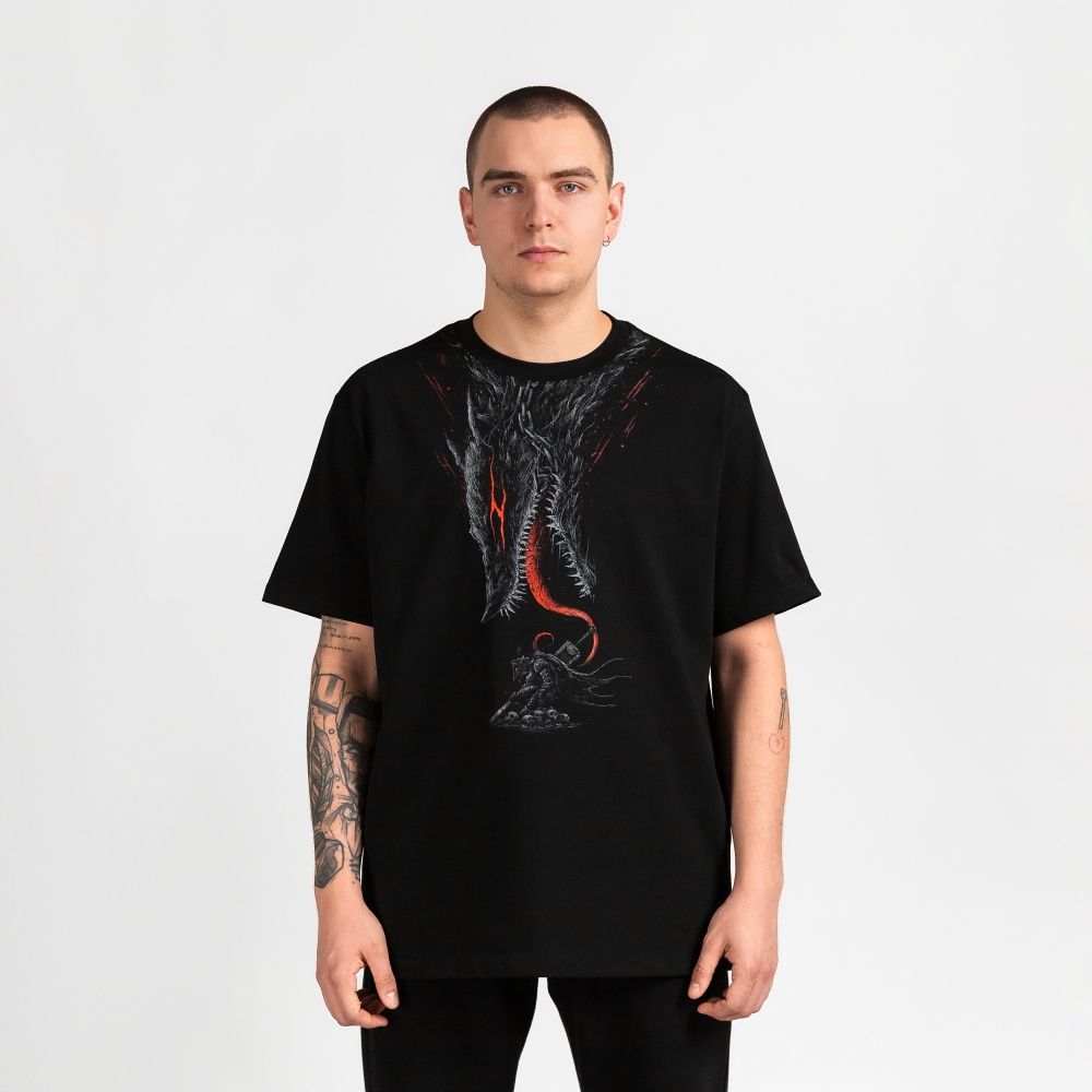 Футболка с принтом