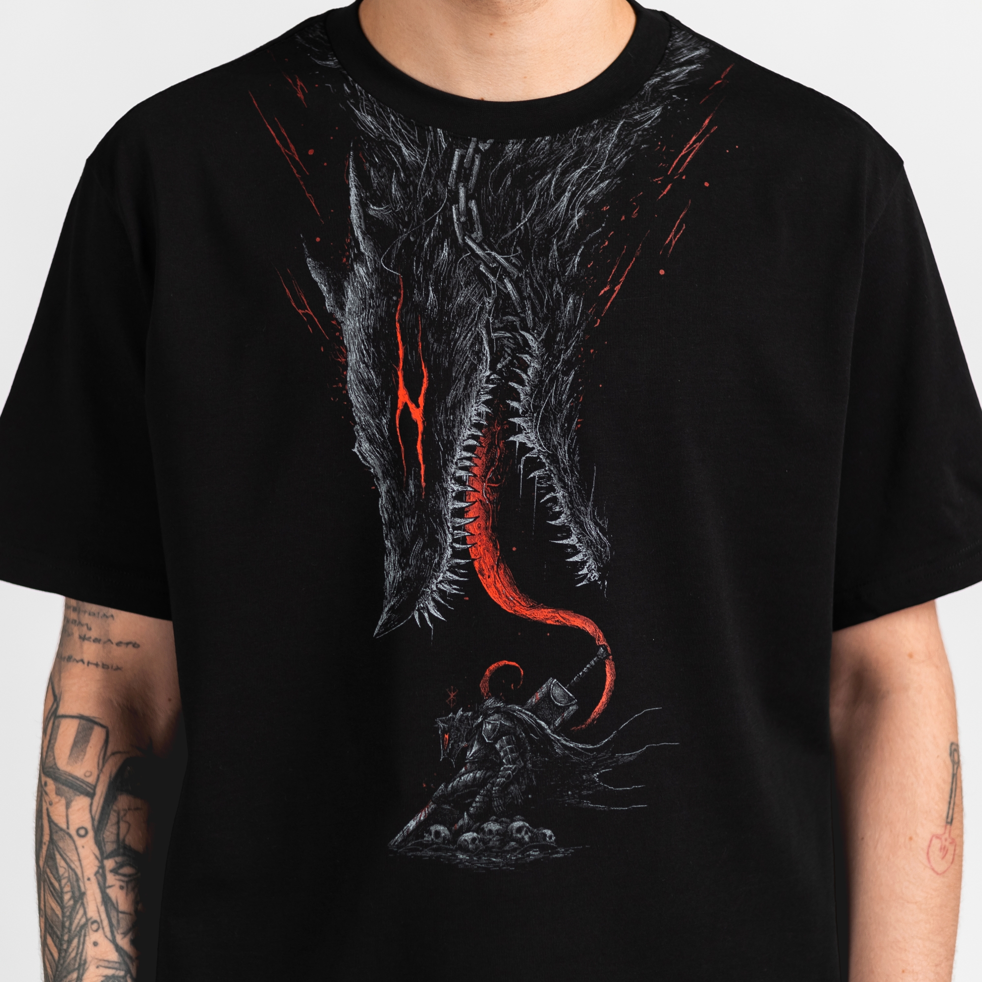 Футболка с принтом