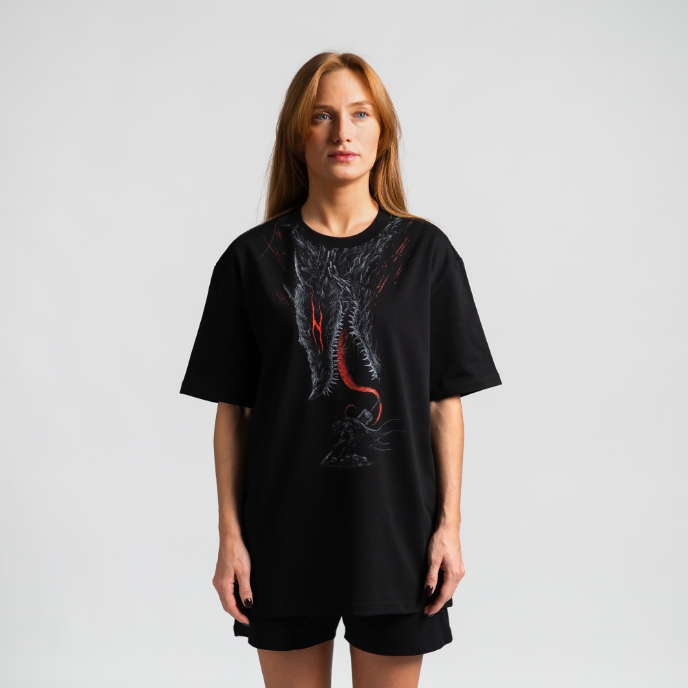 Футболка с принтом