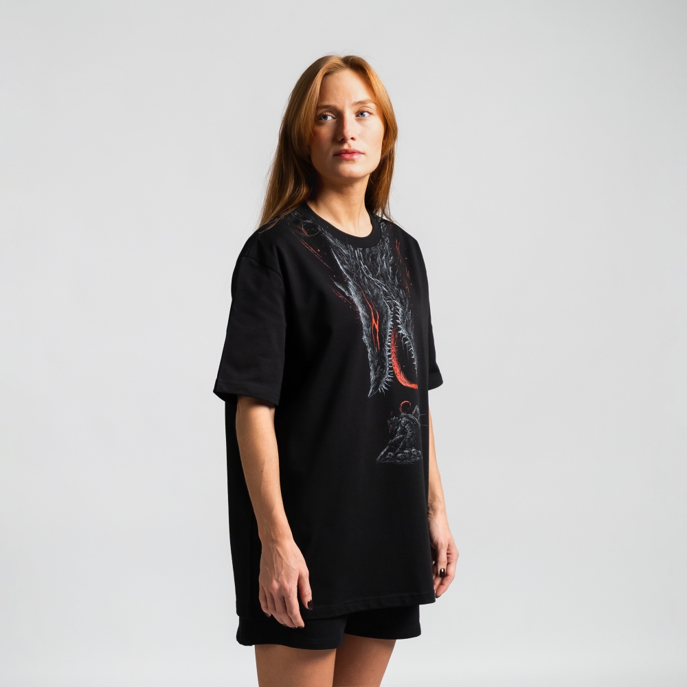 Футболка с принтом