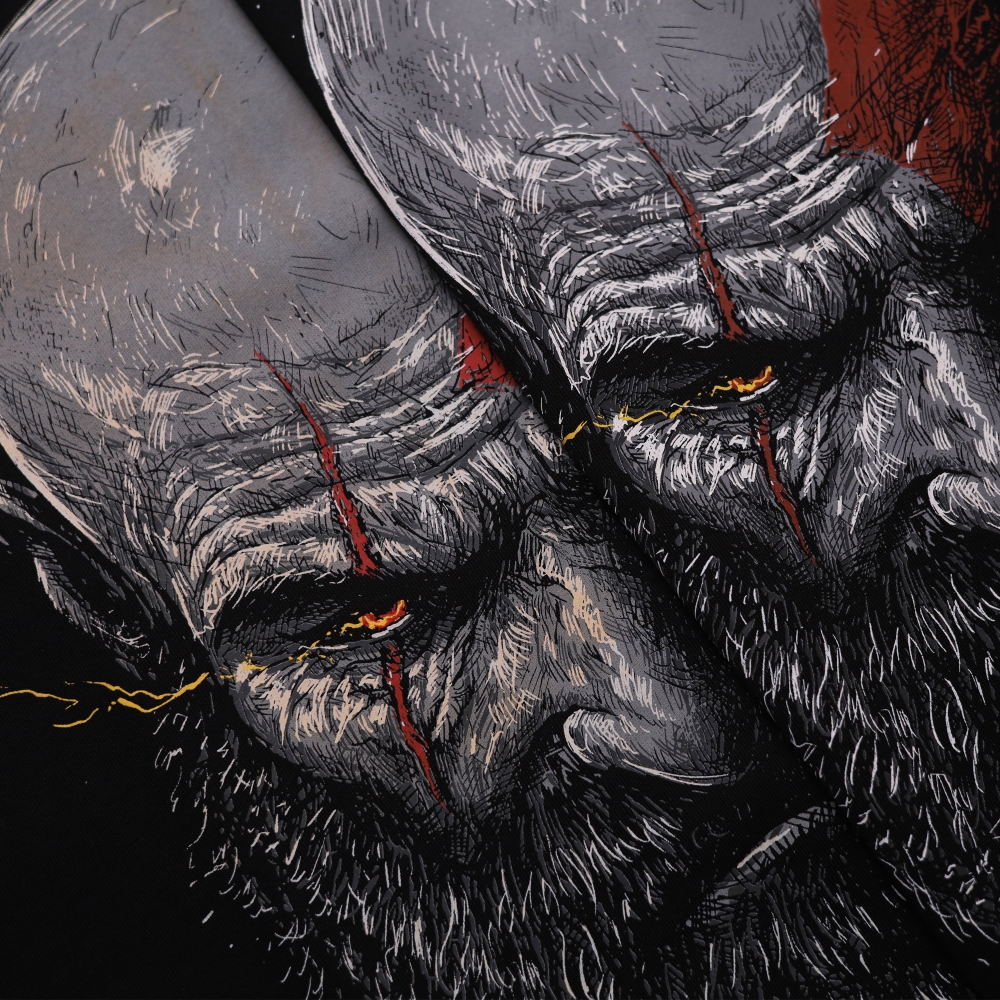 Футболка Kratos (небольшой брак)