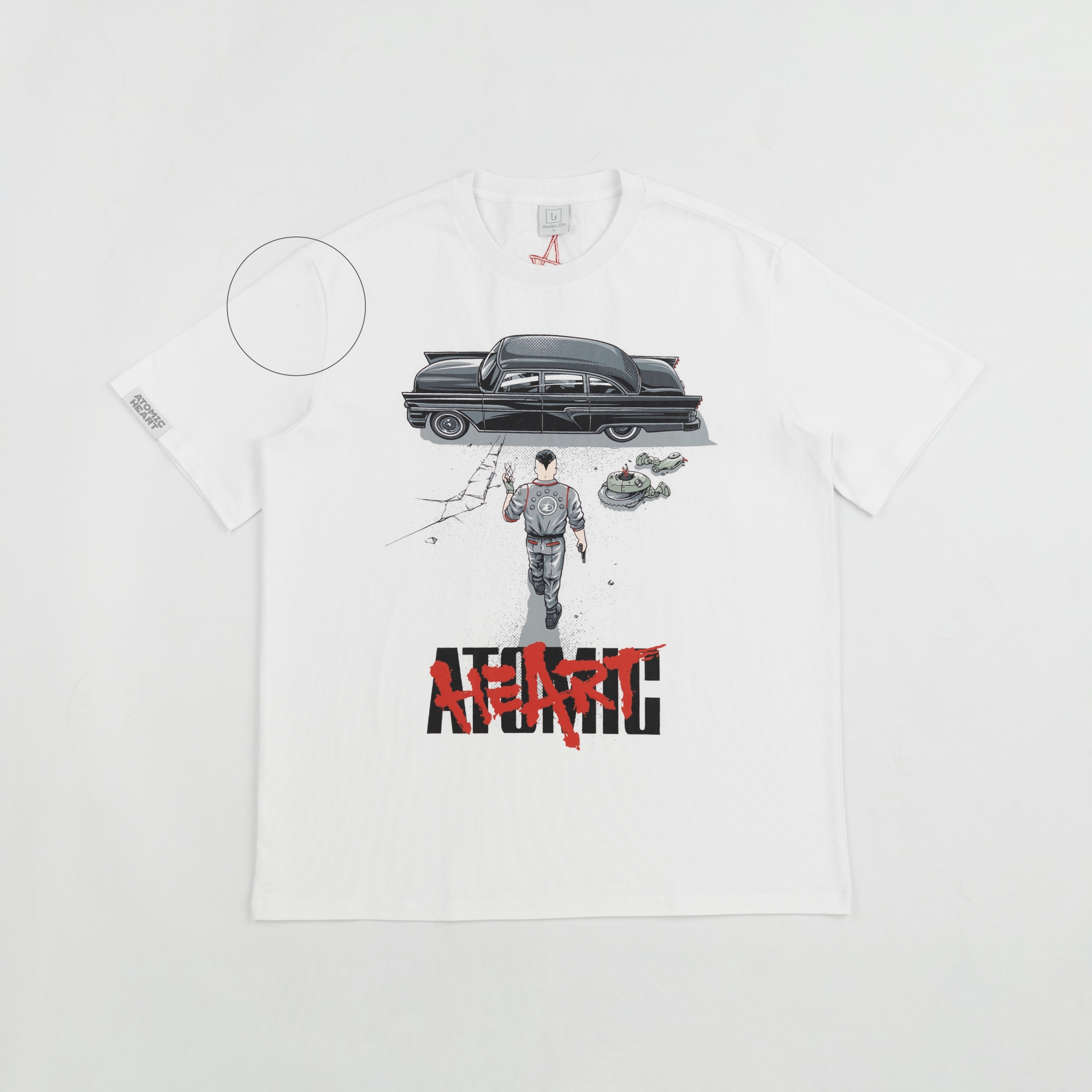 Футболка Atomic Heart (небольшой брак)