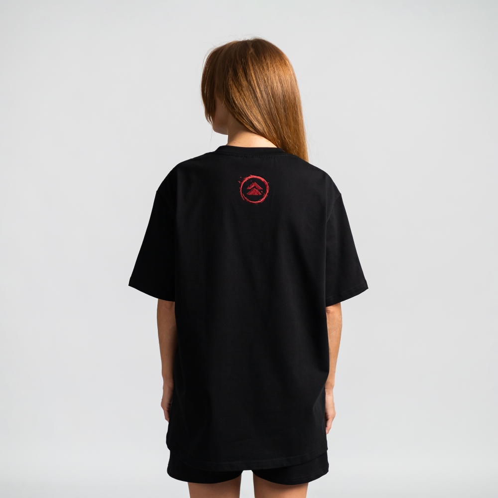 Футболка с принтом