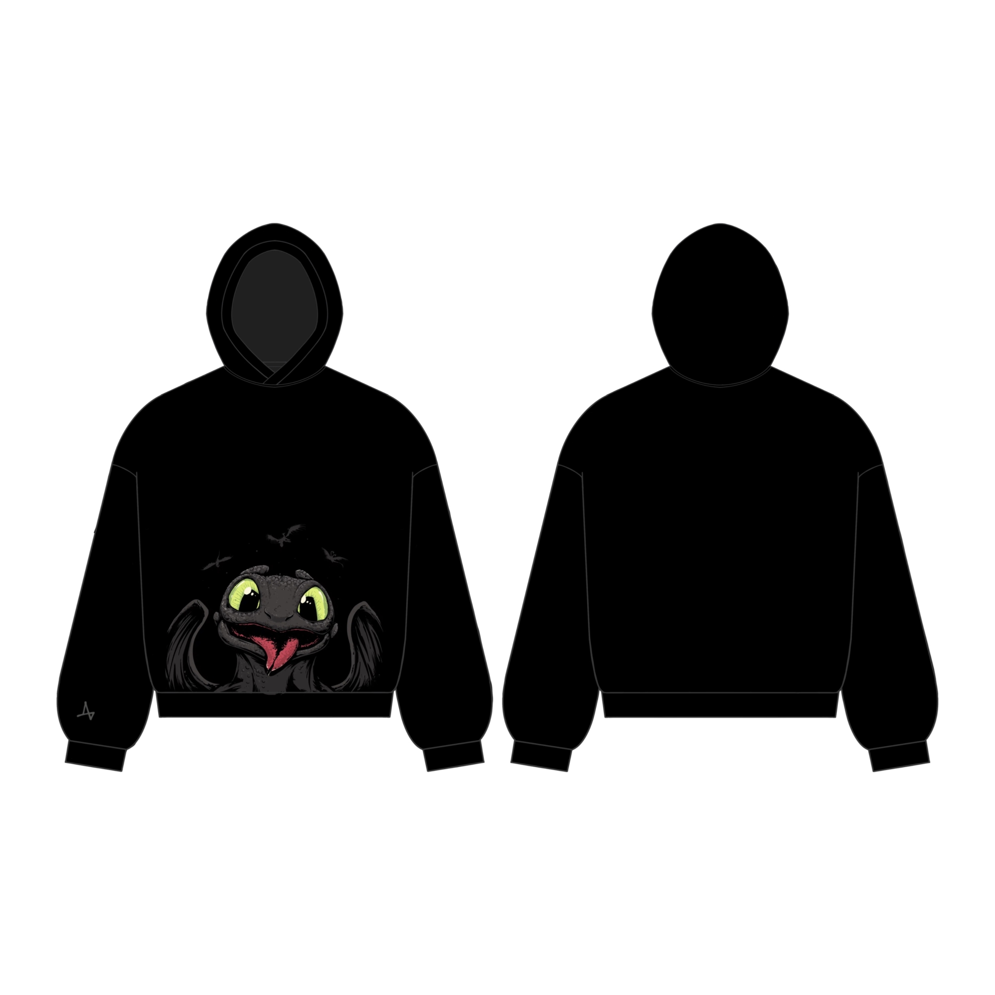 Худи с вышивкой