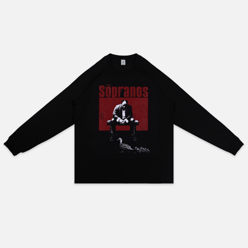 Лонгслив с принтом