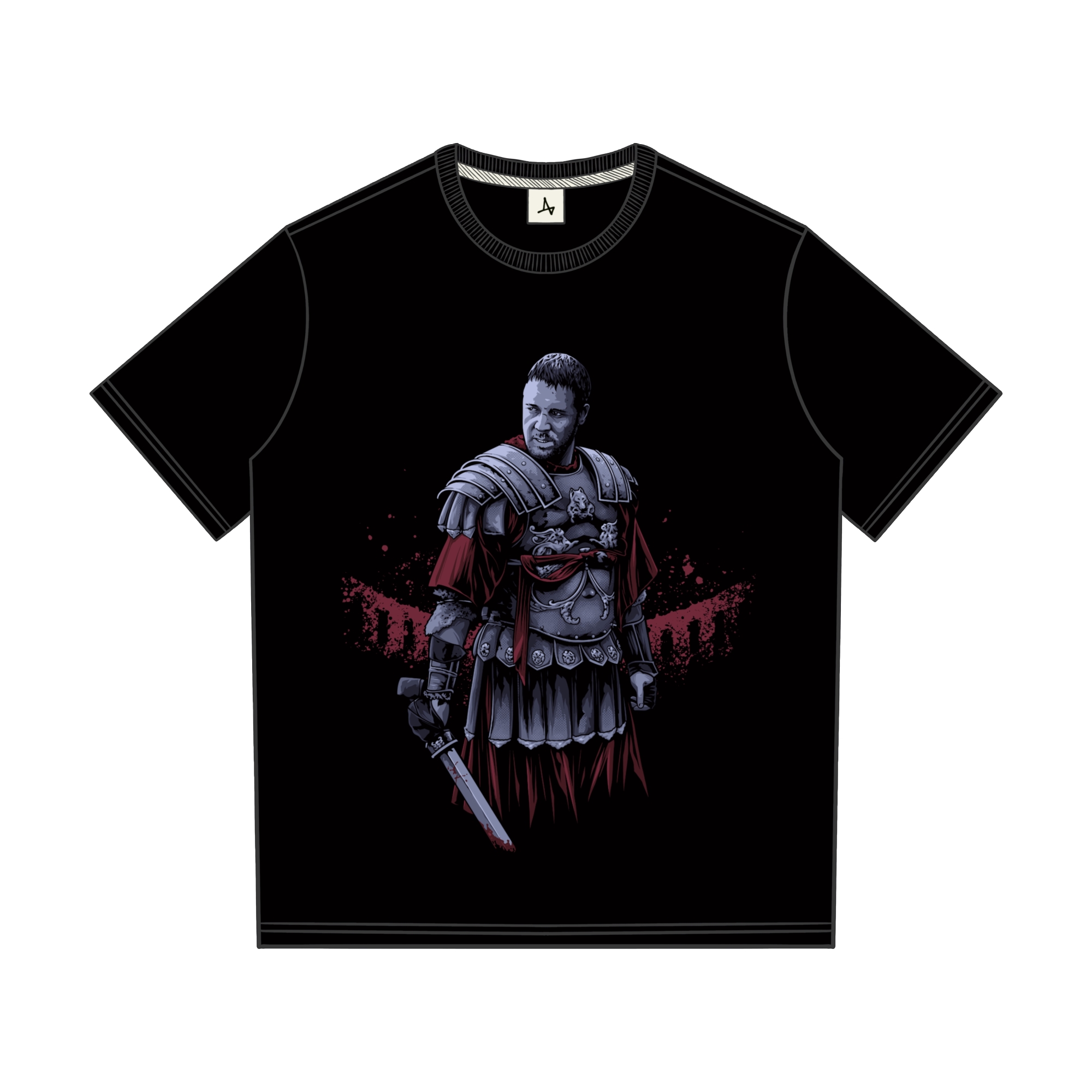 Футболка с принтом