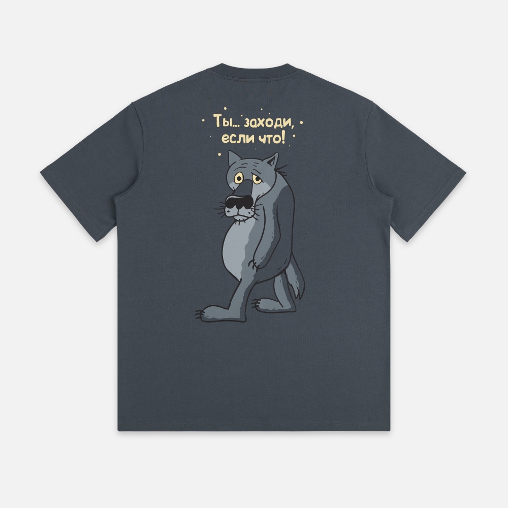 Футболка Пёс и волк