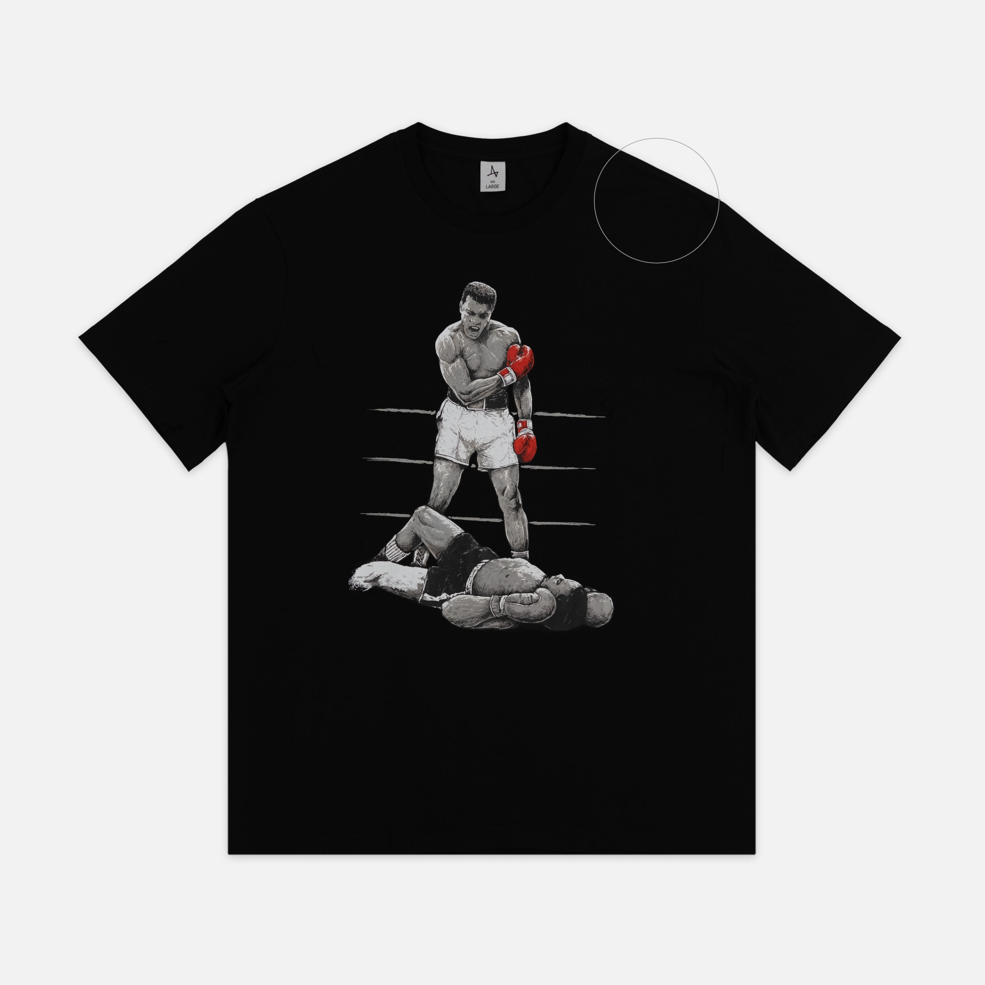 Футболка Muhammad Ali (небольшой брак)