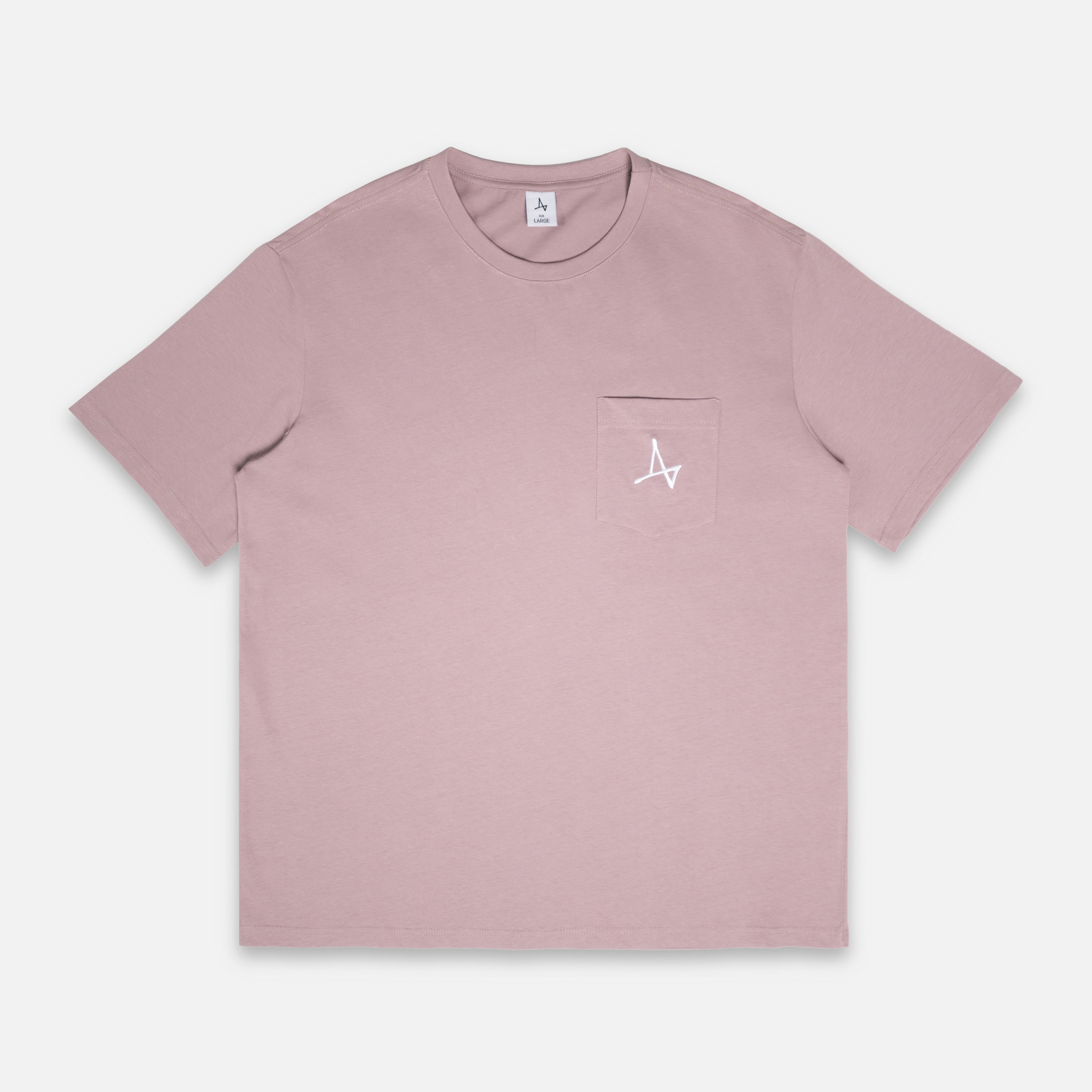 

Футболка Oversize, Розовато-серый