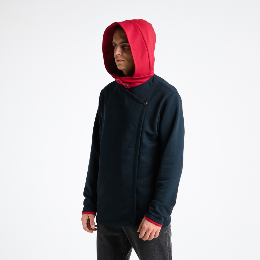 Худи на кнопках