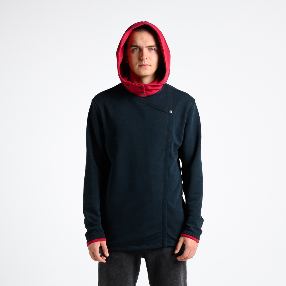 Худи на кнопках