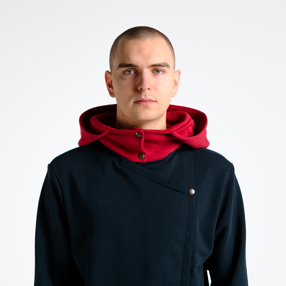 Худи на кнопках