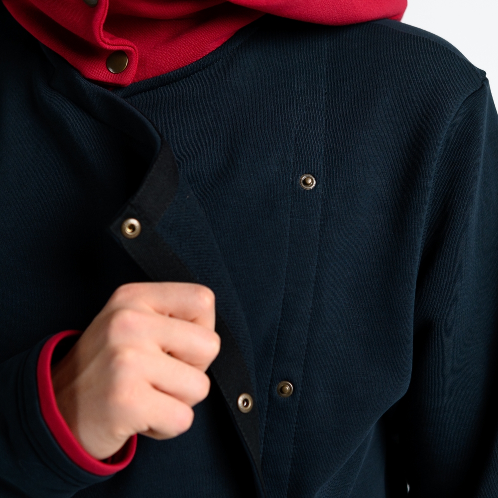 Худи на кнопках