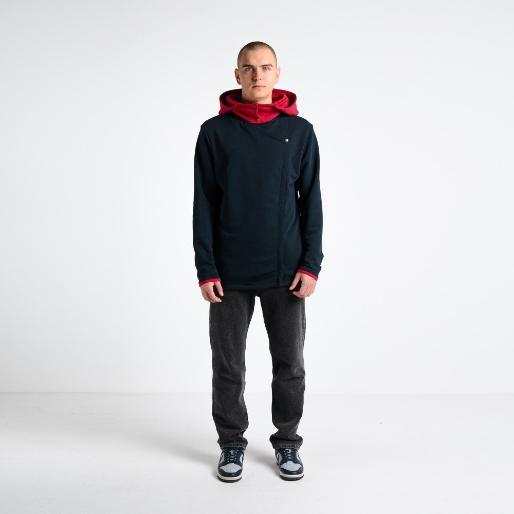 Худи на кнопках