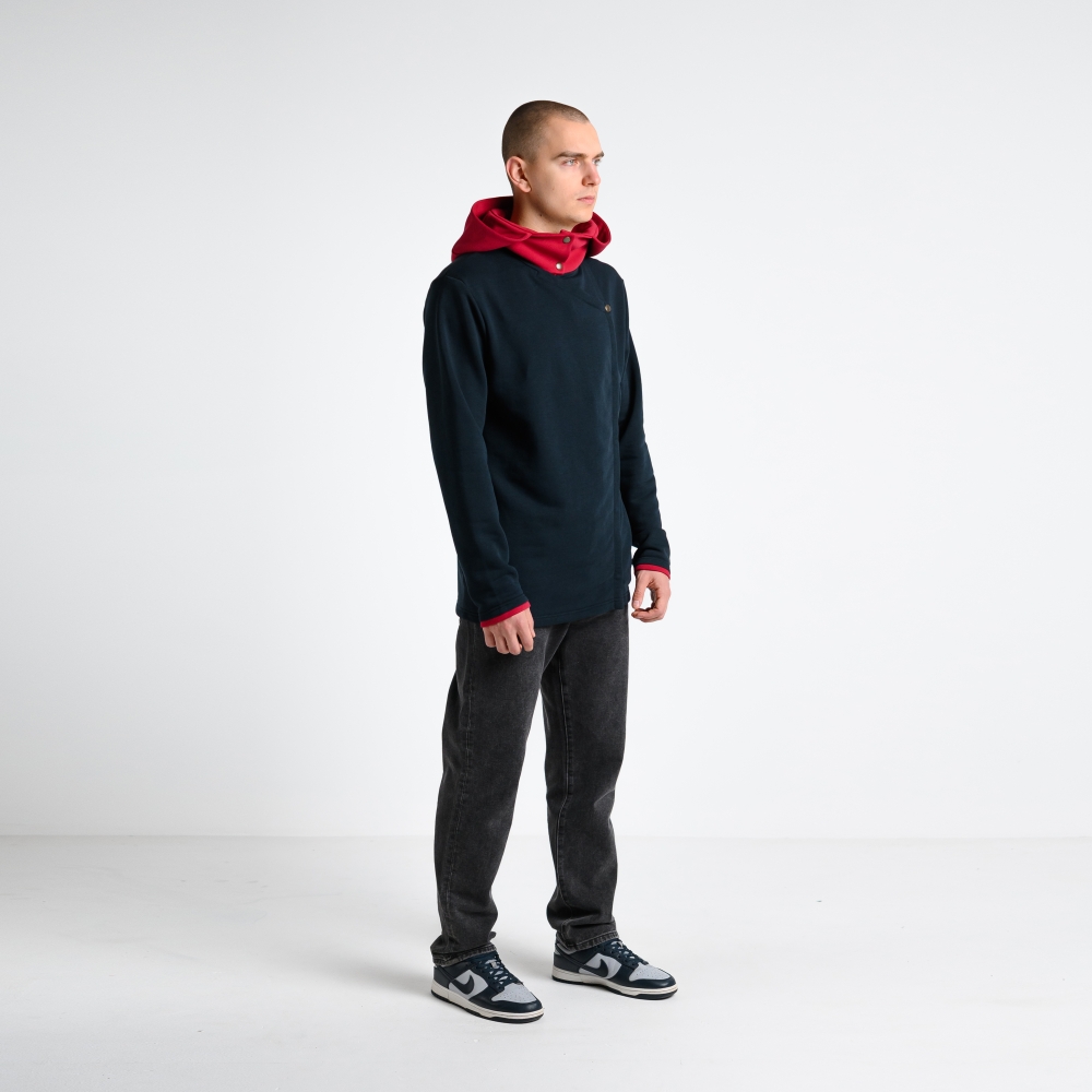 Худи на кнопках